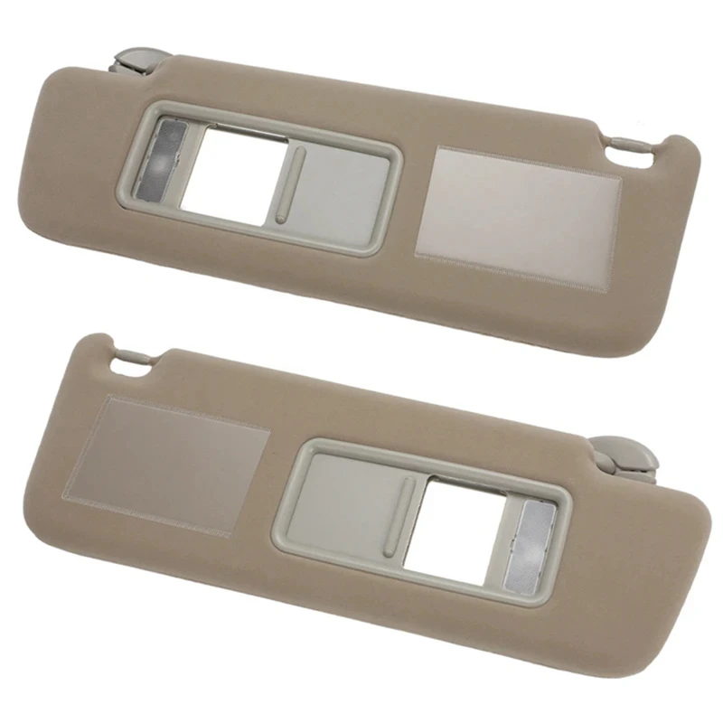 1Pair Car Sunvisor With Mirror LED Lamp For Toyota Land Cruiser J12 Prado LC120 2003-2009 74310-6A020-A1 74320-6A020-B1
1Pair Car Sunvisor With Mirror LED Lamp For Toyota Land Cruiser J12 Prado LC120 2003-2009 74310-6A020-A1 74320-6A020-B1
