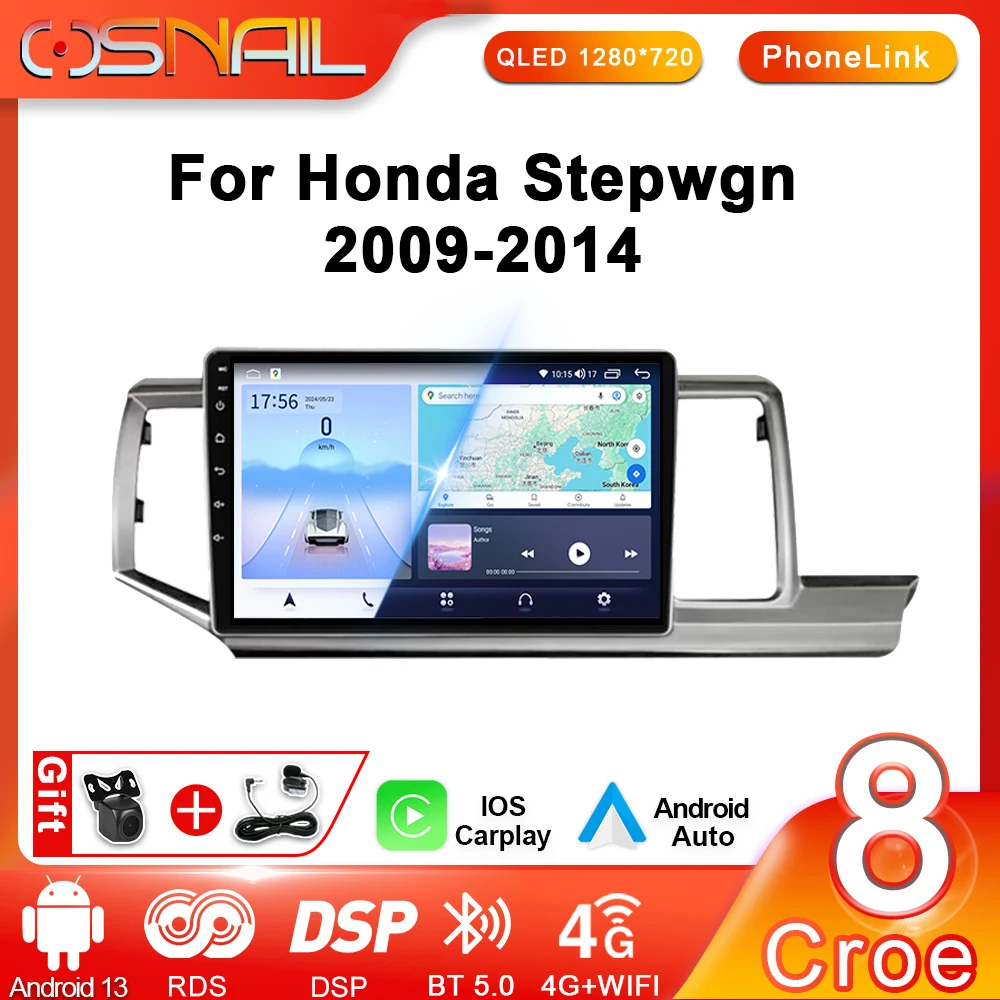 Автомагнитола на Android для Honda STEPWGN 2009-2014, навигация GPS, мультимедийный видеоплеер, Автомагнитола для CarPlay, интеллектуальная система, Авторадио
Автомагнитола на Android для Honda STEPWGN 2009-2014, навигация GPS, мультимедийный видеоплеер, Автомагнитола для CarPlay, интеллектуальная система, Авторадио