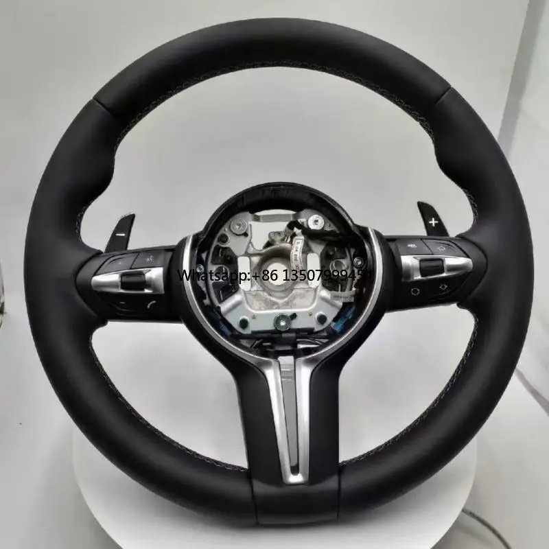For BMW F Series Steering Wheel Suitable Vehicle Model F36 F30 F10 F15 F20 F22 F25 F32 M3 M5 E60 E70 E90 E91FO1 F02 F06 F07
For BMW F Series Steering Wheel Suitable Vehicle Model F36 F30 F10 F15 F20 F22 F25 F32 M3 M5 E60 E70 E90 E91FO1 F02 F06 F07