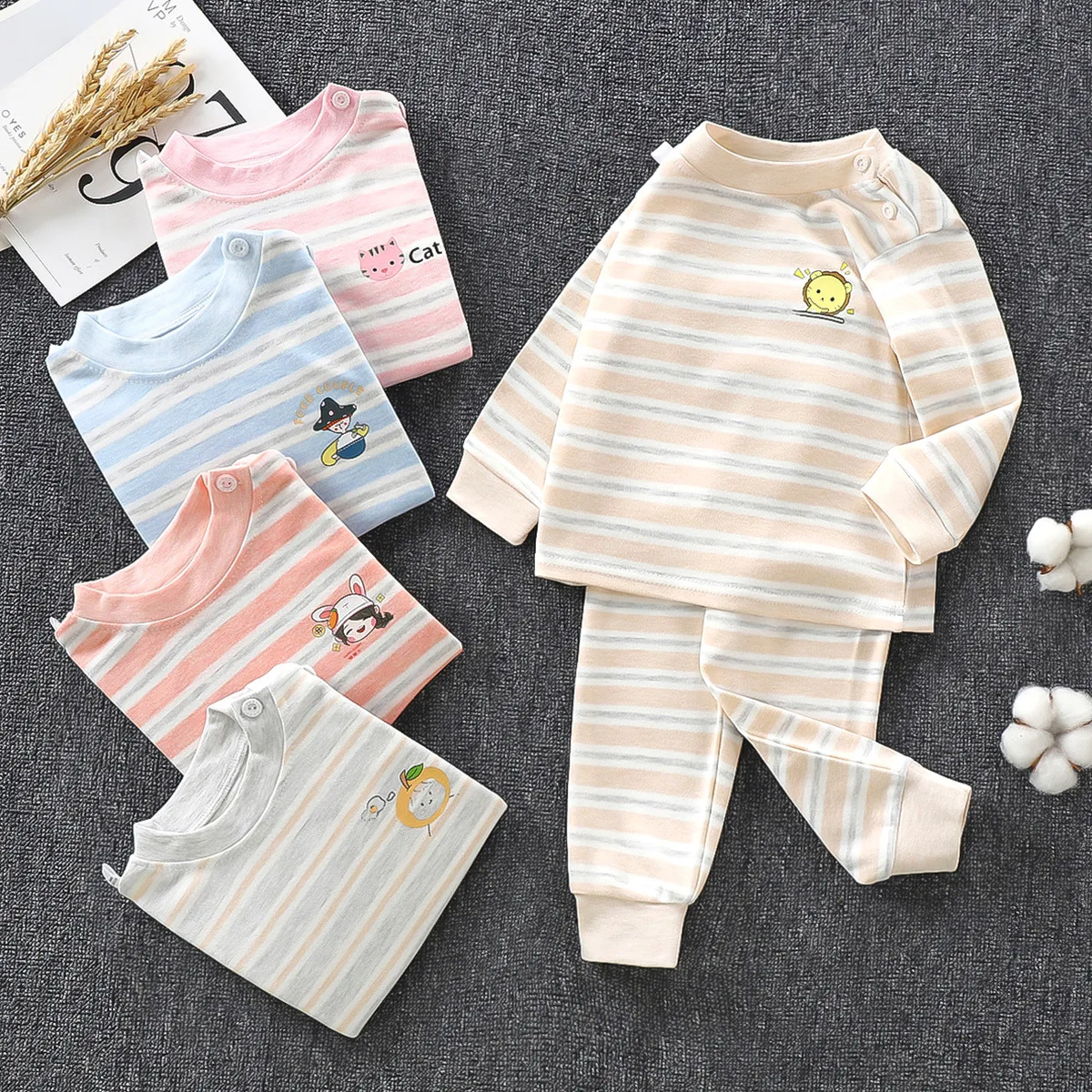 1-12Y New Spring Children's Clothing Sets Boy Sleepwear Long sleeved pants Clothes Kids Pajamas Set Baby Girls Pyjamas
1-12Y New Spring Children's Clothing Sets Boy Sleepwear Long sleeved pants Clothes Kids Pajamas Set Baby Girls Pyjamas