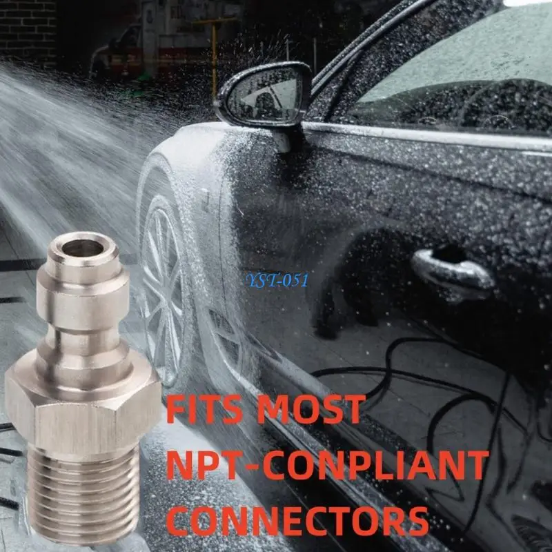 E15A Heavy Duty M10x1/ 1/8NPT/ 1/8BSPP Male Quick Connecting Fitting For Various Tool
E15A Heavy Duty M10x1/ 1/8NPT/ 1/8BSPP Male Quick Connecting Fitting For Various Tool