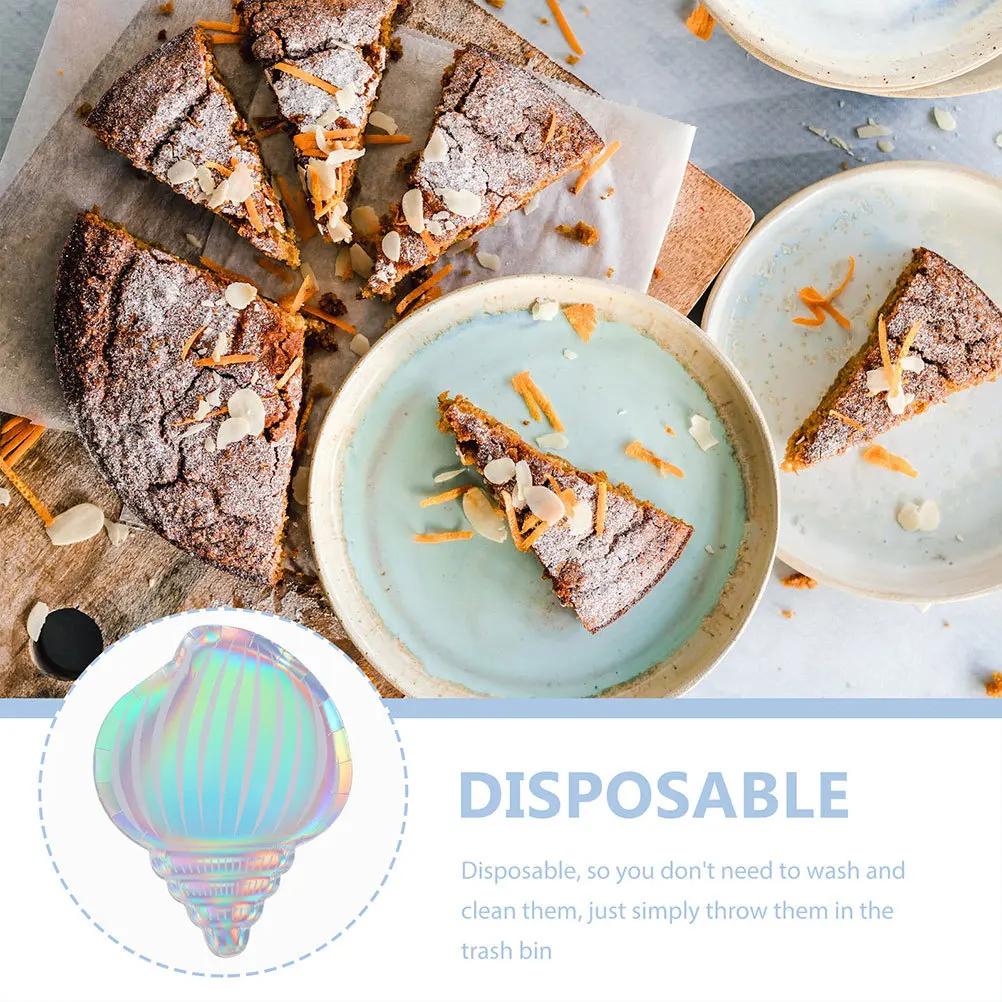 8 шт. бумажные тарелки в стиле раковины, одноразовые элегантные товары для вечеринок, рождественские новогодние украшения, одноразовые тарелки для вечеринок
8 шт. бумажные тарелки в стиле раковины, одноразовые элегантные товары для вечеринок, рождественские новогодние украшения, одноразовые тарелки для вечеринок