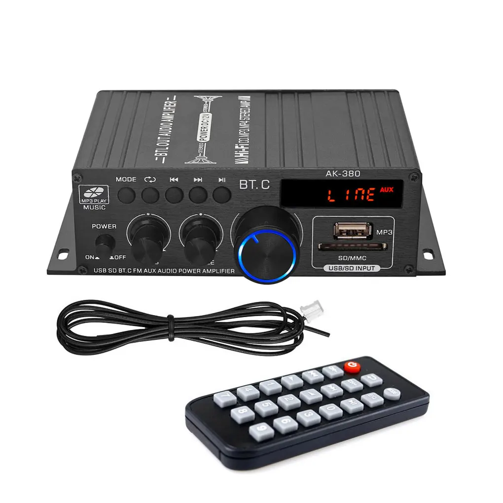 Bluetooth 5 0 Audio Power Amplifier Power Amplifier Amplifier Hifi Power Amplifier FM Antenna
Bluetooth 5 0 Audio Power Amplifier Power Amplifier Amplifier Hifi Power Amplifier FM Antenna