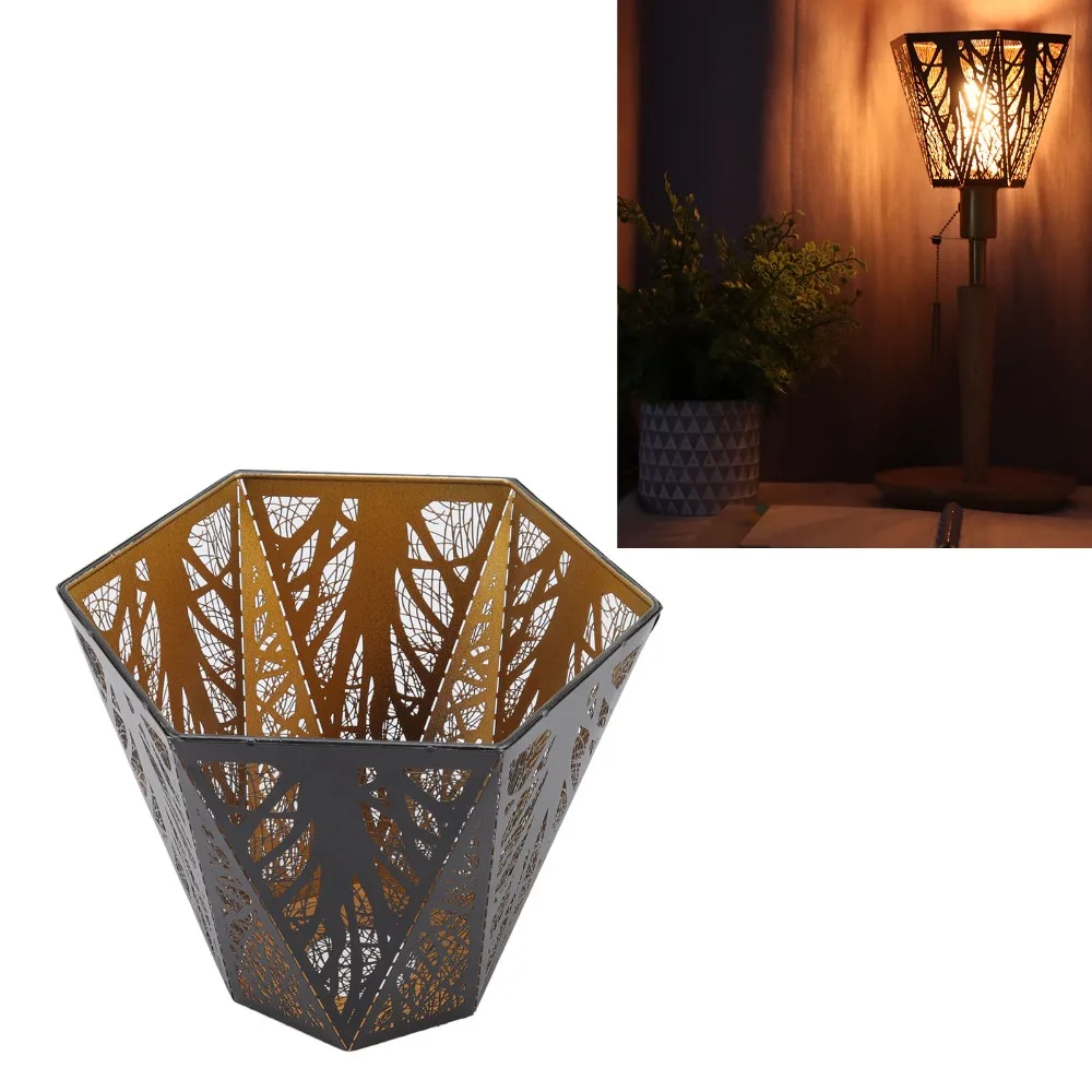 Simple Iron Lampshade Geometric Pattern Medium Size Chandelier Lamp Shades Lamp Cover Table Lamp
Simple Iron Lampshade Geometric Pattern Medium Size Chandelier Lamp Shades Lamp Cover Table Lamp