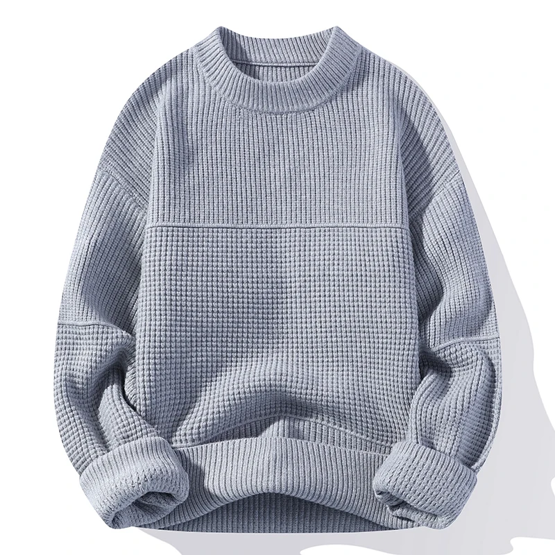 Men's Knitted Sweater Thiened f High Collar Autumn Winter Warm Base Layer irt Versatile Thiened Knitwear for Youth
Men's Knitted Sweater Thiened f High Collar Autumn Winter Warm Base Layer irt Versatile Thiened Knitwear for Youth
