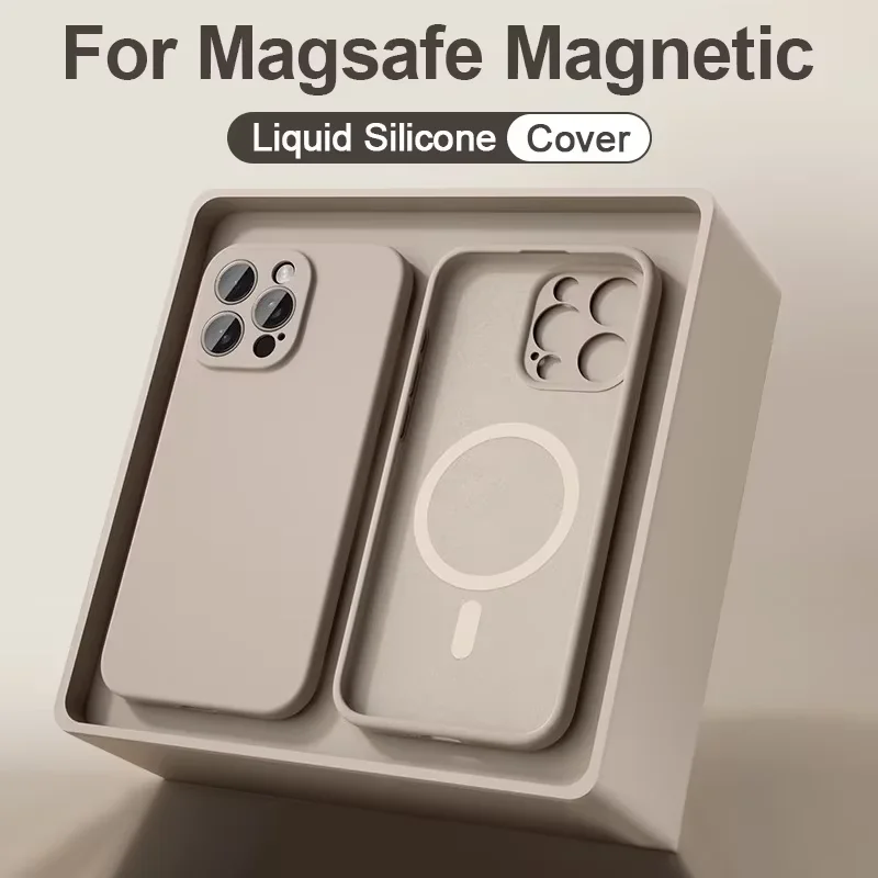 Original Liquid Silicone Magnetic Phone Case for iPhone 16 15 14 13 12 11 Pro Max Plus XR XS 7 8 Wireless Charge Soft Cover
Original Liquid Silicone Magnetic Phone Case for iPhone 16 15 14 13 12 11 Pro Max Plus XR XS 7 8 Wireless Charge Soft Cover