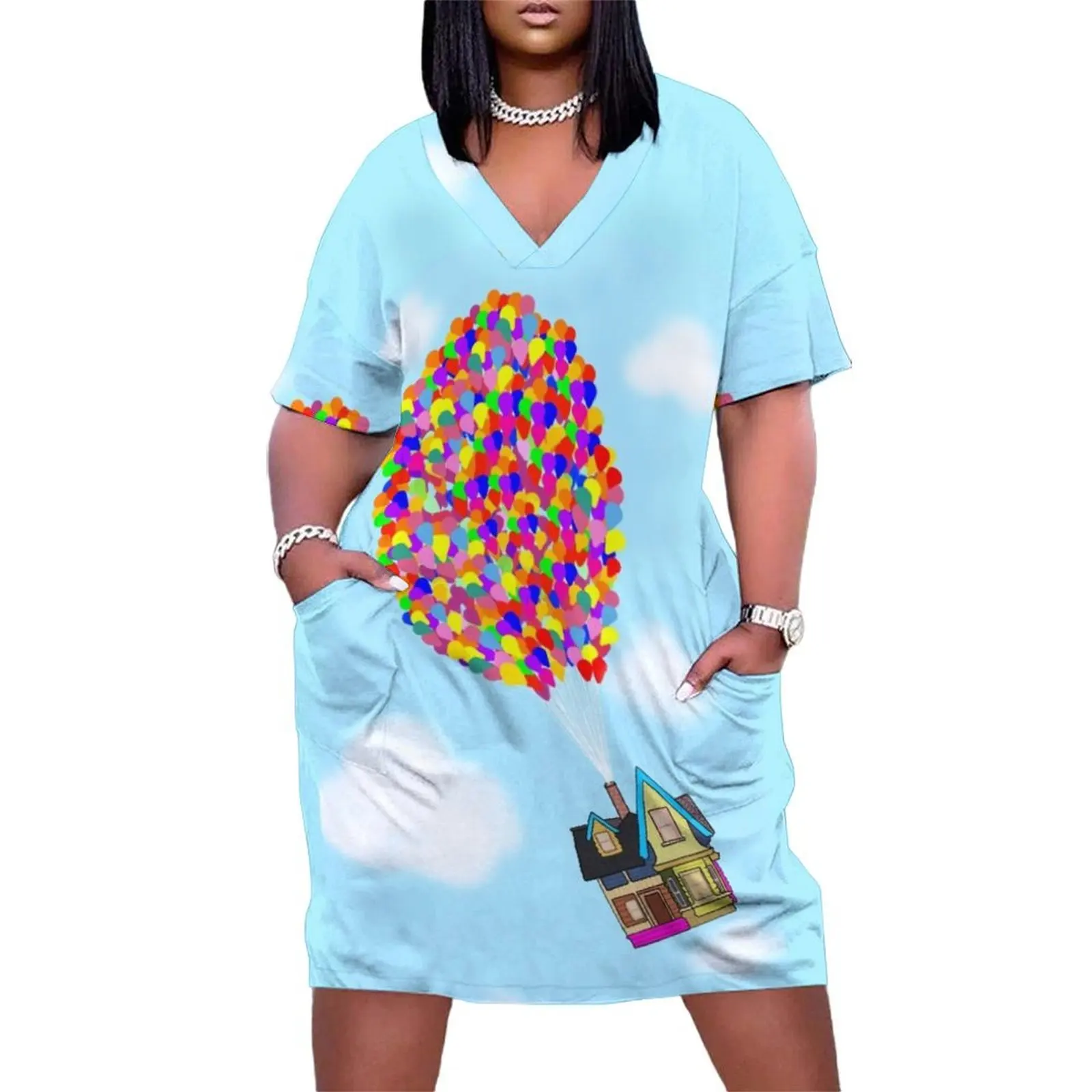 Up Balloons Loose Pocket Dress festival outfit women prom dresses long dress women summer
Up Balloons Loose Pocket Dress festival outfit women prom dresses long dress women summer