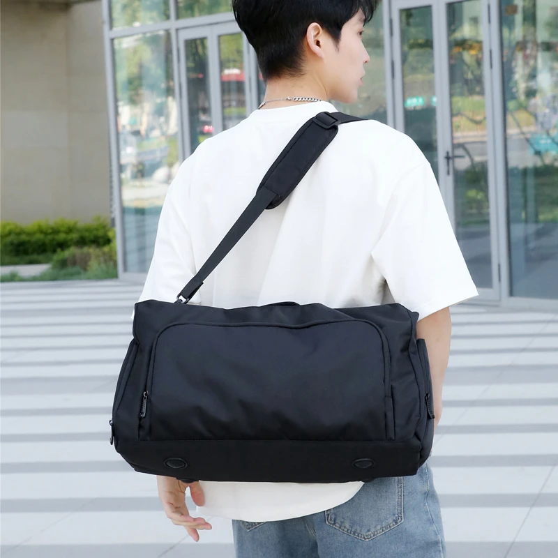 Fashion Women Men Travel Gym Soft Simple Handbags Portable Waterproof Leisure High Capacity Oxford Cloth Bags With Large Pockets
Fashion Women Men Travel Gym Soft Simple Handbags Portable Waterproof Leisure High Capacity Oxford Cloth Bags With Large Pockets