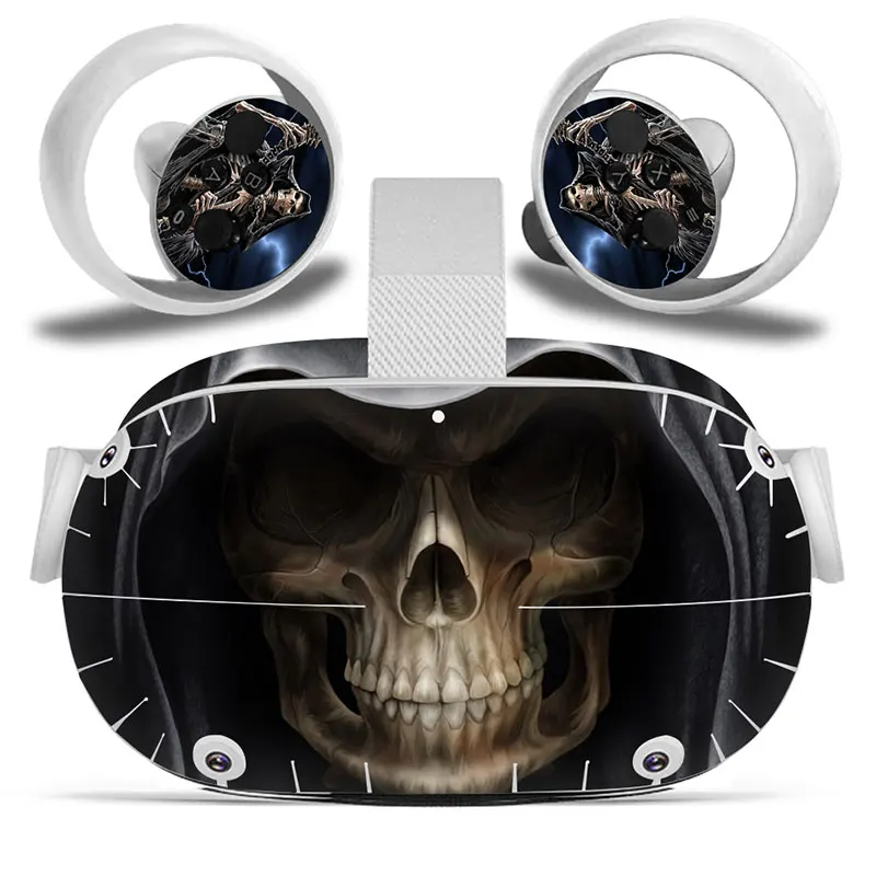 VR Full Wrap Skin Decal for Quest 2 Headsets and Controllers Stickers Protective Vinyl Sticker Cover Accessories
VR Full Wrap Skin Decal for Quest 2 Headsets and Controllers Stickers Protective Vinyl Sticker Cover Accessories