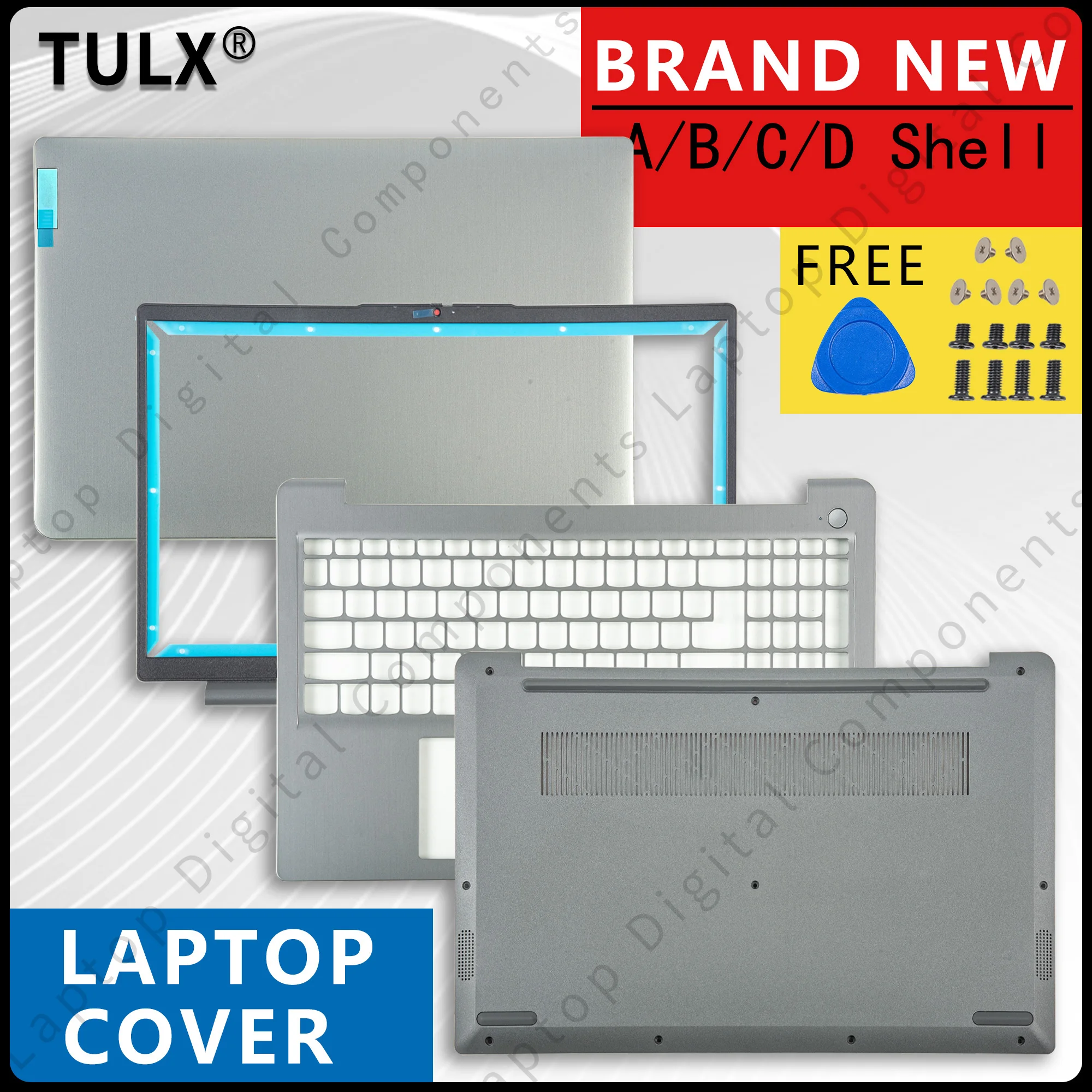 Новый чехол для Lenovo Ideapad 3 15ITL6 15ADA6 15ALC6 2021, задняя крышка ЖК-дисплея для ноутбука, передняя панель, подставка для рук, петли, нижняя часть корпуса, тачпад
Новый чехол для Lenovo Ideapad 3 15ITL6 15ADA6 15ALC6 2021, задняя крышка ЖК-дисплея для ноутбука, передняя панель, подставка для рук, петли, нижняя часть корпуса, тачпад