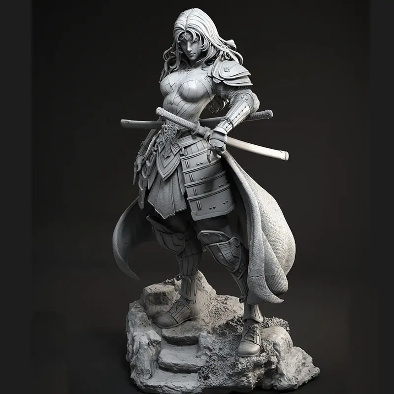 23CM Unpainted 3D Garage Kits Unassembled Female Warrior General GK White Resin Model Kit T_0009
23CM Unpainted 3D Garage Kits Unassembled Female Warrior General GK White Resin Model Kit T_0009