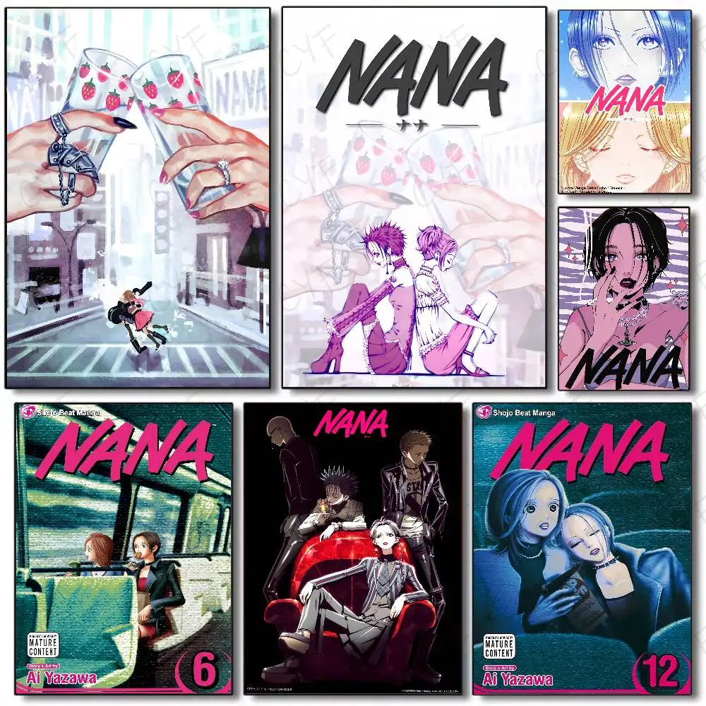 Anime N-NANA Girl Poster Manga Vintage Waterproof Wall Art Sticker For Bar Living Room Decor High Quality Print Gift
Anime N-NANA Girl Poster Manga Vintage Waterproof Wall Art Sticker For Bar Living Room Decor High Quality Print Gift