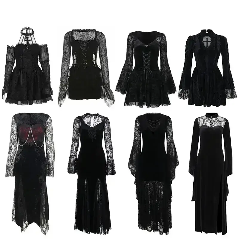 Halloween Gothic Grunge Punk Vrouwe