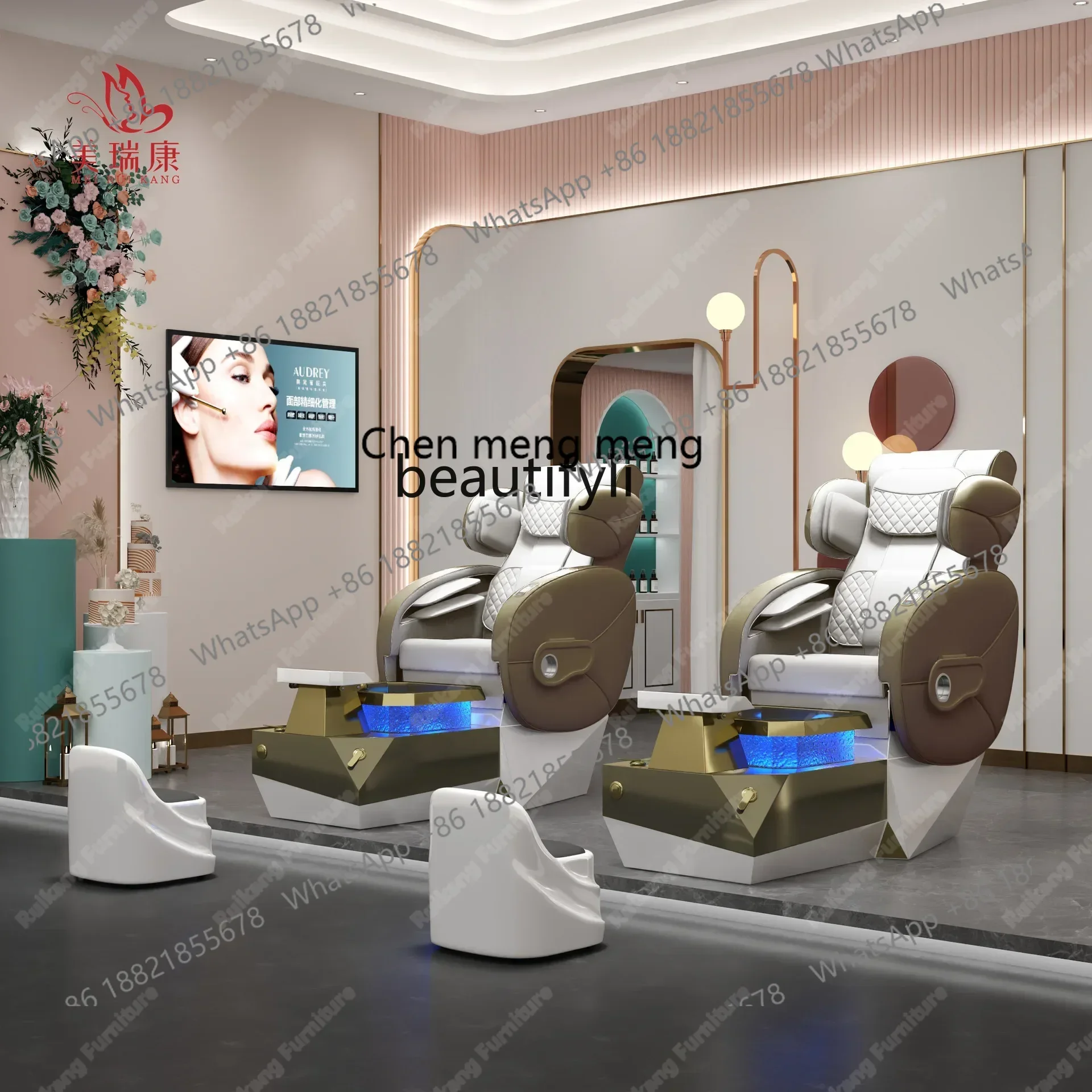 lhyE1001 ss newNail Beauty Eyelash Beauty Sofa Массажное кресло для ног Высококачественный салон красоты Спа-салон
lhyE1001 ss newNail Beauty Eyelash Beauty Sofa Массажное кресло для ног Высококачественный салон красоты Спа-салон