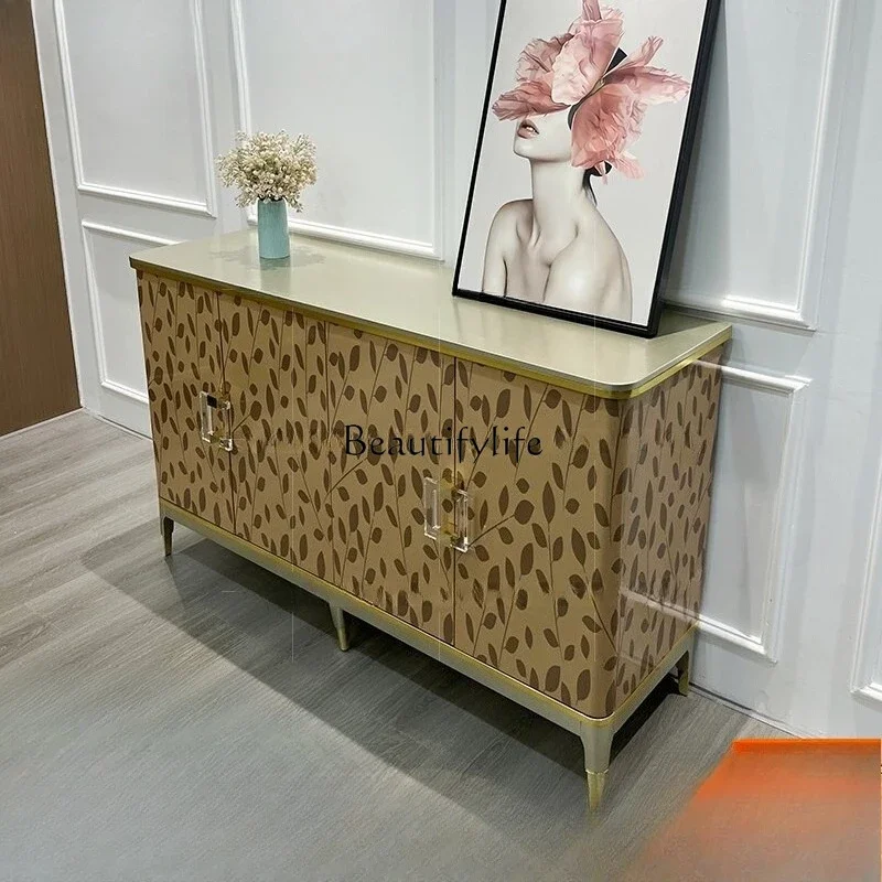 yj32 American light luxury dining side cabinet French all solid wood entrance living room locker
yj32 American light luxury dining side cabinet French all solid wood entrance living room locker