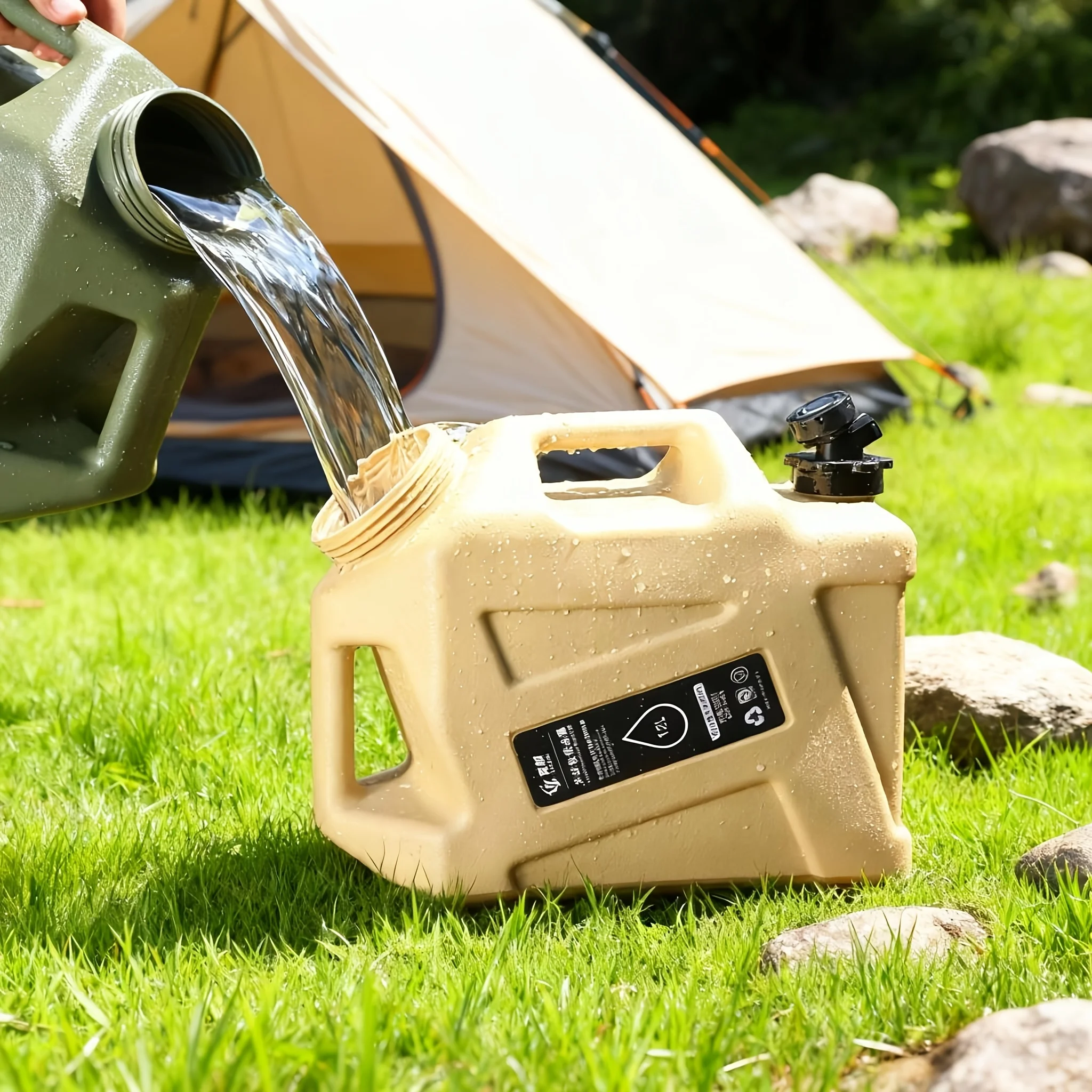 Premium Portable Water Jug With Faucet Military Green Leak Proof Outdoor Camping Hiking Emergency Survival Storage Tool Gear Set
Premium Portable Water Jug With Faucet Military Green Leak Proof Outdoor Camping Hiking Emergency Survival Storage Tool Gear Set