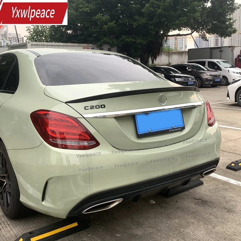 For Mercedes-Benz C-Class W205 Spoiler 2014-2019 ABS Material Primer Color Rear Trunk Lip Spoiler Trunk Wing Car Accessories
For Mercedes-Benz C-Class W205 Spoiler 2014-2019 ABS Material Primer Color Rear Trunk Lip Spoiler Trunk Wing Car Accessories