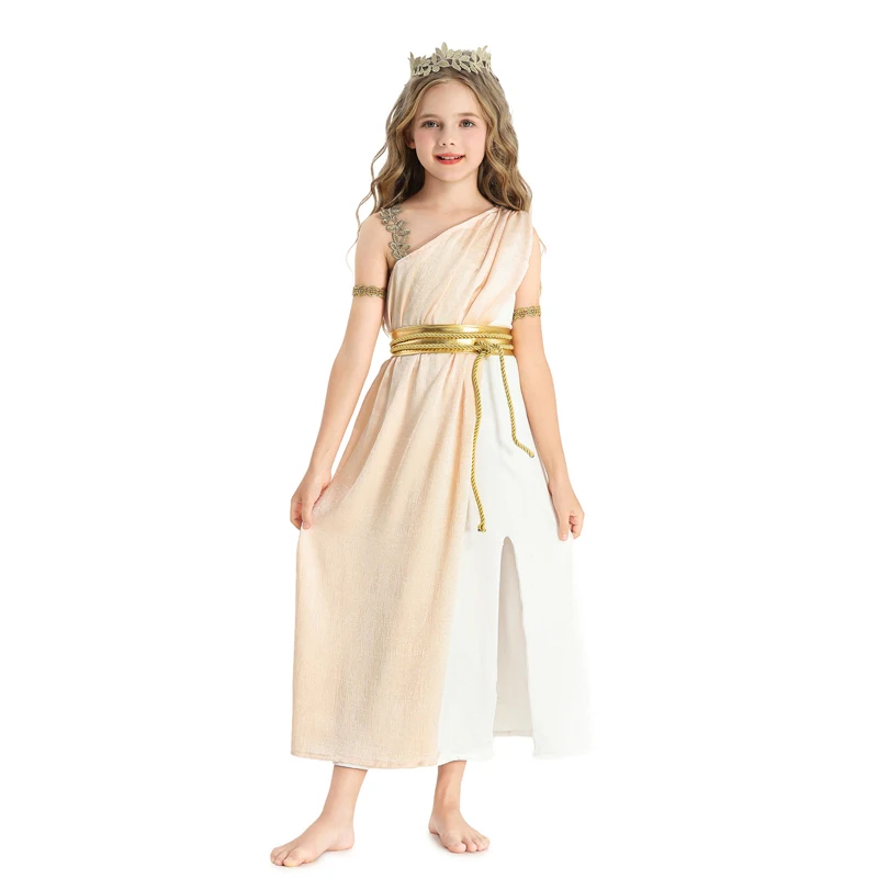 Purim Golden Goddess Costume Grecian Retro Calico Gown Cosplay Carnival Halloween Fancy Party Dress
Purim Golden Goddess Costume Grecian Retro Calico Gown Cosplay Carnival Halloween Fancy Party Dress
