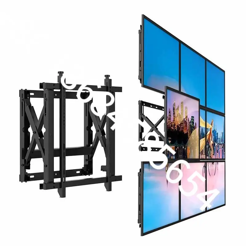 30~75" LCD Video Wall Front Maintenance Hydraulic Push Type Wall Mount TV Bracket For Advertising Display
30~75" LCD Video Wall Front Maintenance Hydraulic Push Type Wall Mount TV Bracket For Advertising Display
