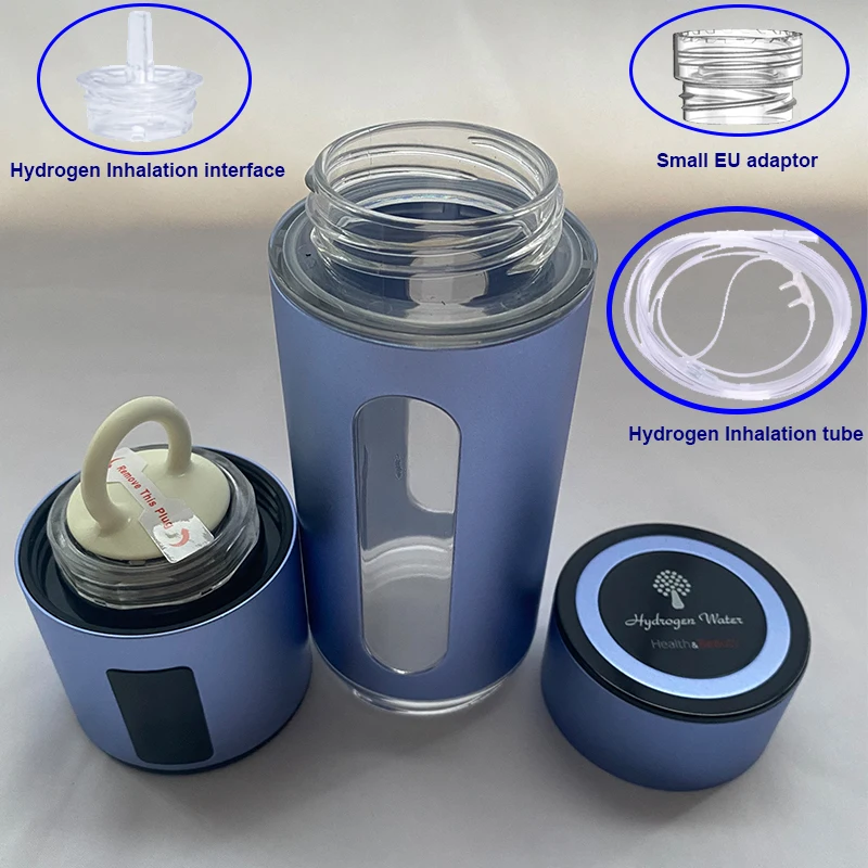 Portable Molecular Hydrogen Water Bottle Generator SPE PEM 5000ppb High Concentration Hydrogen Rich Water Cup
Portable Molecular Hydrogen Water Bottle Generator SPE PEM 5000ppb High Concentration Hydrogen Rich Water Cup