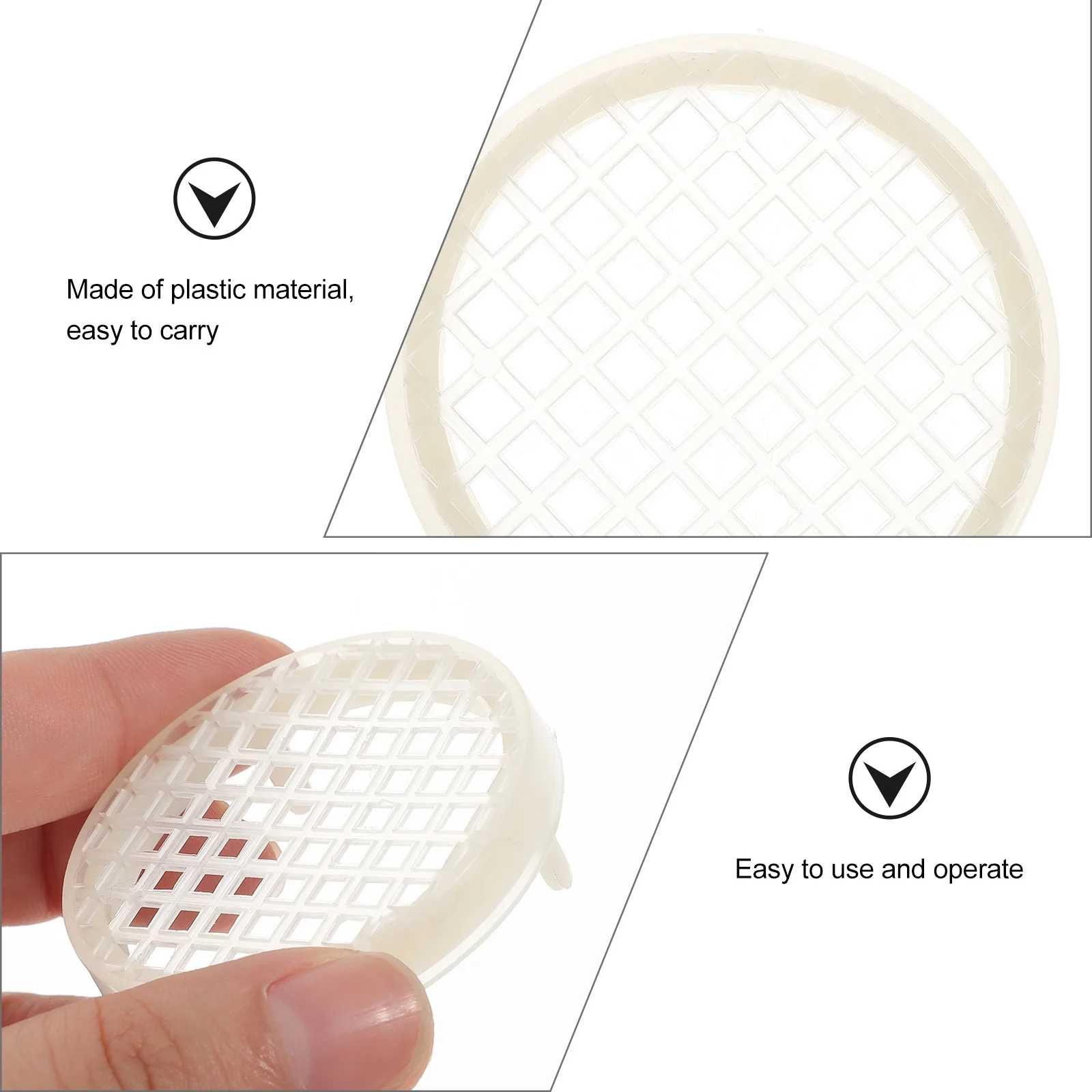5 pcs Bee Spawning Controller Durable Safe Use Fine Workmanship Portable Beekeeping Tool Panel Plastic Accessories 
5 pcs Bee Spawning Controller Durable Safe Use Fine Workmanship Portable Beekeeping Tool Panel Plastic Accessories