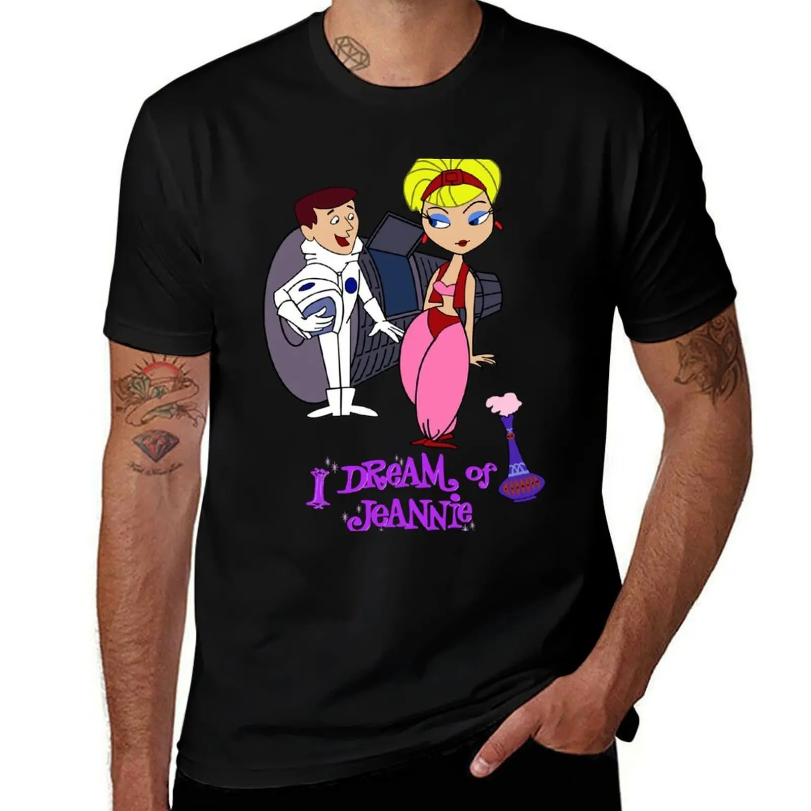 I Dream Of Jeannie Gifts For Fans, For Men and Women, Gift Valentine's Day T-Shirt Sporty Breathable Short Sleeve T-Shirt
I Dream Of Jeannie Gifts For Fans, For Men and Women, Gift Valentine's Day T-Shirt Sporty Breathable Short Sleeve T-Shirt