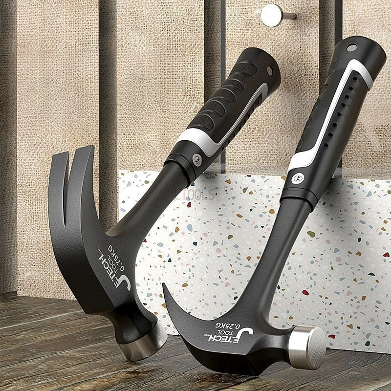 Multi-functional Claw Hammer Steel Integrated Nail Hammer Anti-slip Handle Professional Household Woodworking Hand Tools Durable
Multi-functional Claw Hammer Steel Integrated Nail Hammer Anti-slip Handle Professional Household Woodworking Hand Tools Durable