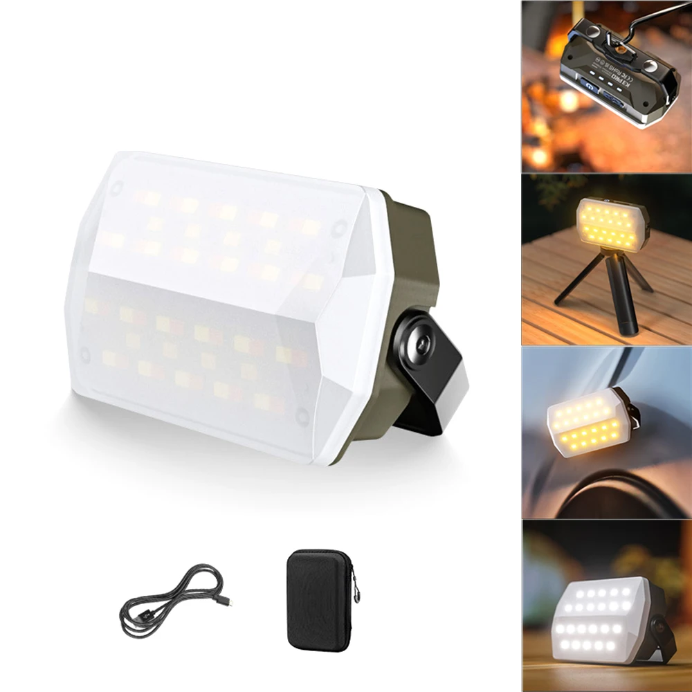 Светодиодный светильник для палатки для кемпинга, USB перезаряжаемый прожектор, высокая мощность, наружное аварийное освещение, водонепроницаемый портативный подвесной ночник
Светодиодный светильник для палатки для кемпинга, USB перезаряжаемый прожектор, высокая мощность, наружное аварийное освещение, водонепроницаемый портативный подвесной ночник