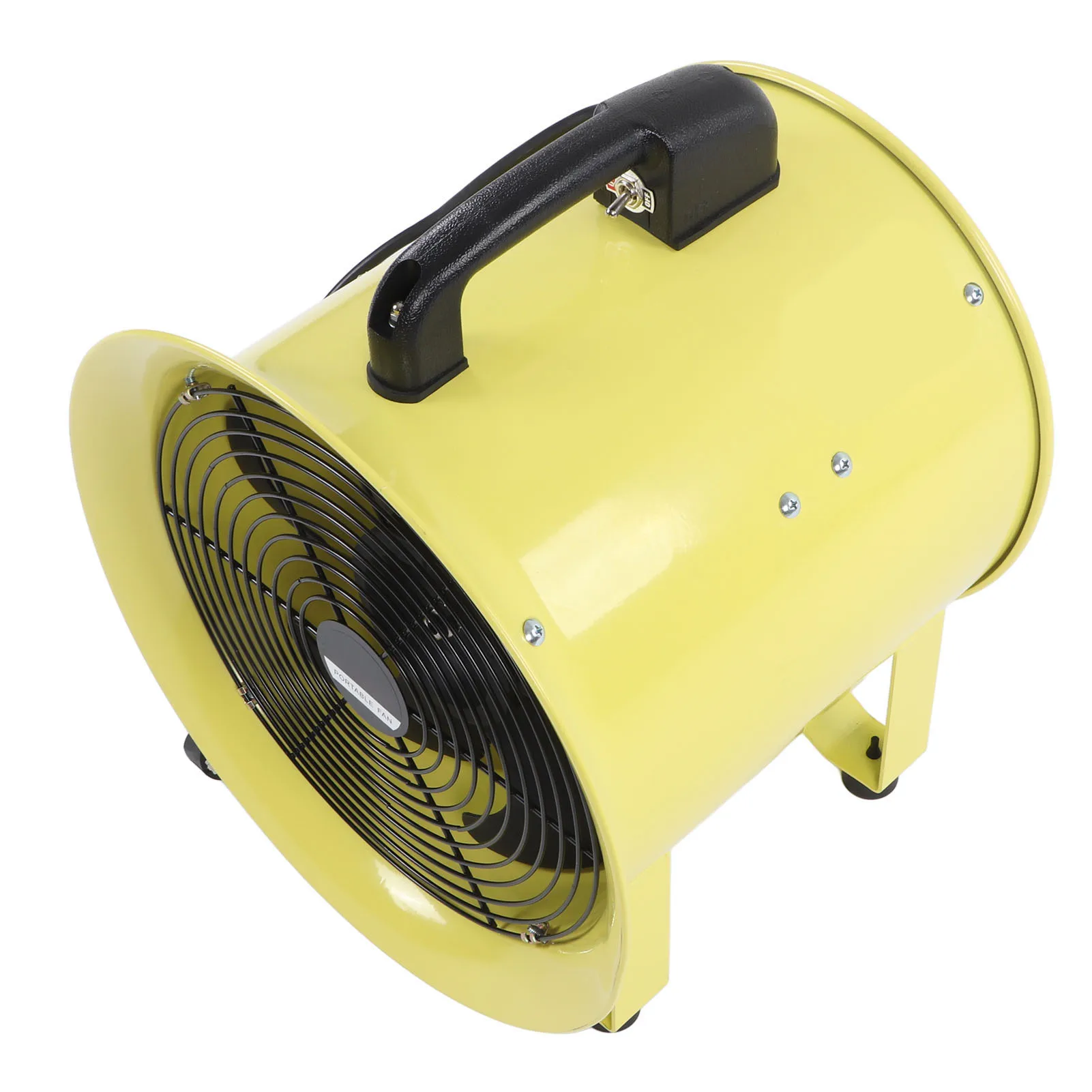 Exhaust Fan Utility Blower Fan Large Capacity Output Portable 12in High Velocity Quickly Air Moving with 5m Hose for Job Site
Exhaust Fan Utility Blower Fan Large Capacity Output Portable 12in High Velocity Quickly Air Moving with 5m Hose for Job Site