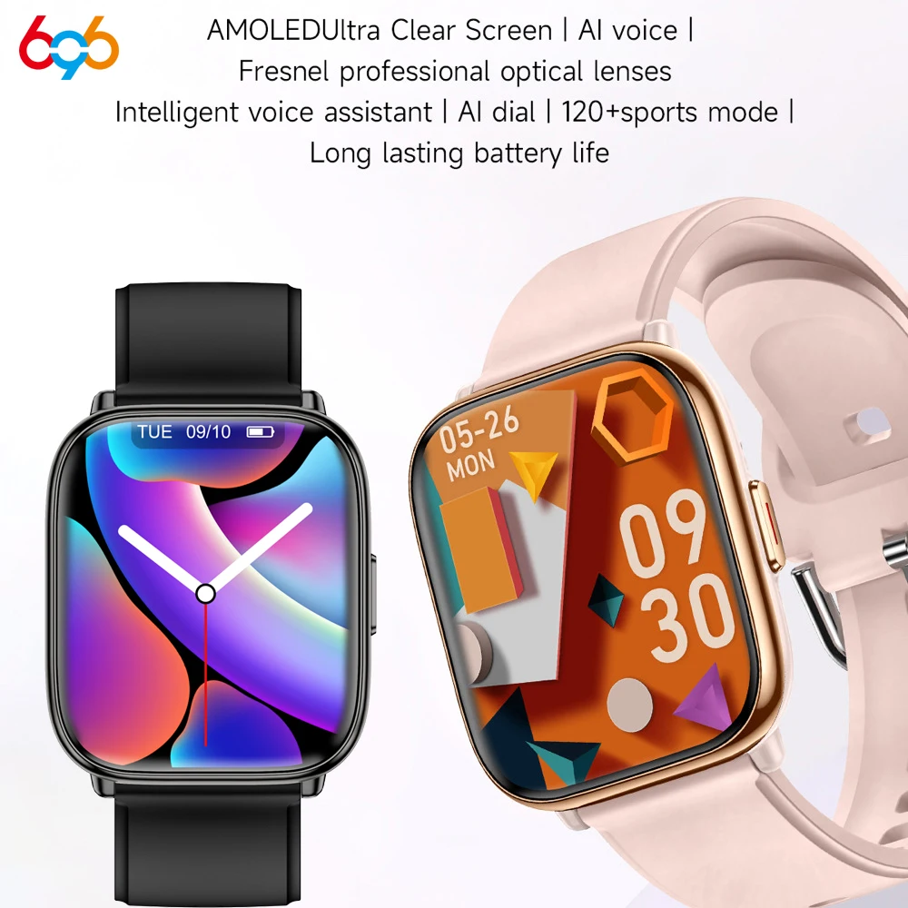 New Fashion Sports Smart Watch Men Women AMOLED Blue Tooth Call Watches Heart Rate Music IP68 Waterproof 2025 New Smartwatch
New Fashion Sports Smart Watch Men Women AMOLED Blue Tooth Call Watches Heart Rate Music IP68 Waterproof 2025 New Smartwatch