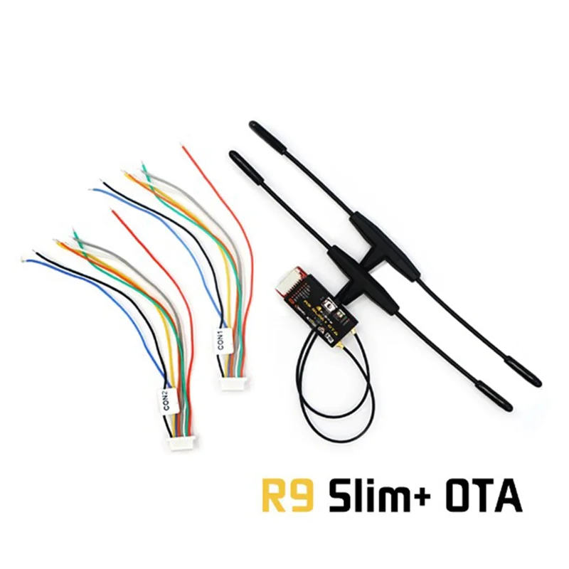 A32T-R9 Slim+OTA Receiver ACCESS 900Mhz Long Range 6 PWM Outputs With Dual T Antennas
A32T-R9 Slim+OTA Receiver ACCESS 900Mhz Long Range 6 PWM Outputs With Dual T Antennas