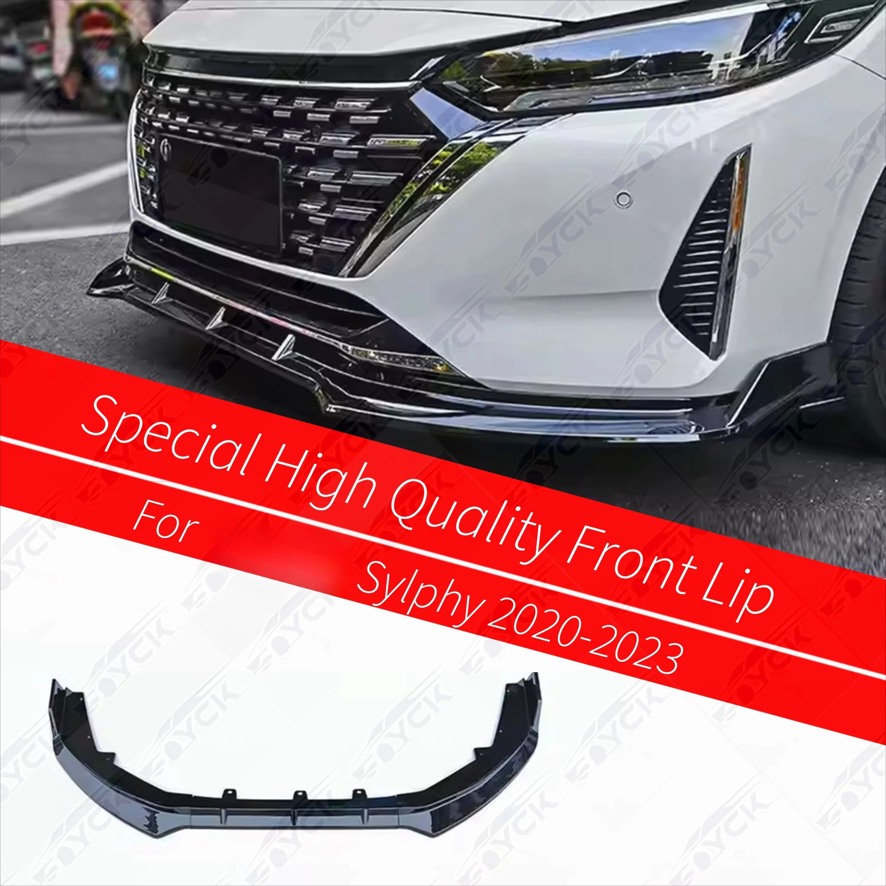 For New Sylphy 2020-2023 Modification Auto Parts Front Lip Spoiler for Auto Body Kit High Quality Front Lip
For New Sylphy 2020-2023 Modification Auto Parts Front Lip Spoiler for Auto Body Kit High Quality Front Lip