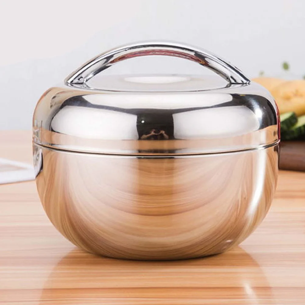 0.8L Stainless Steel Bento Box Insulated Lunch Container with Separator for Food and Rice Heat Preservation Portable Silver
0.8L Stainless Steel Bento Box Insulated Lunch Container with Separator for Food and Rice Heat Preservation Portable Silver