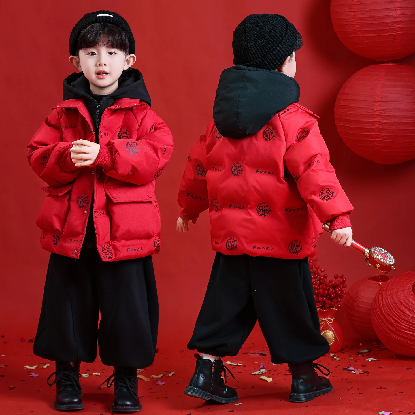 Boys Winter Fashionable Quilted Jacket Coat Hooded Waterproof Warmth Outerwear Student Outdoor Regular Fit Long Sleeve Zipper
Boys Winter Fashionable Quilted Jacket Coat Hooded Waterproof Warmth Outerwear Student Outdoor Regular Fit Long Sleeve Zipper