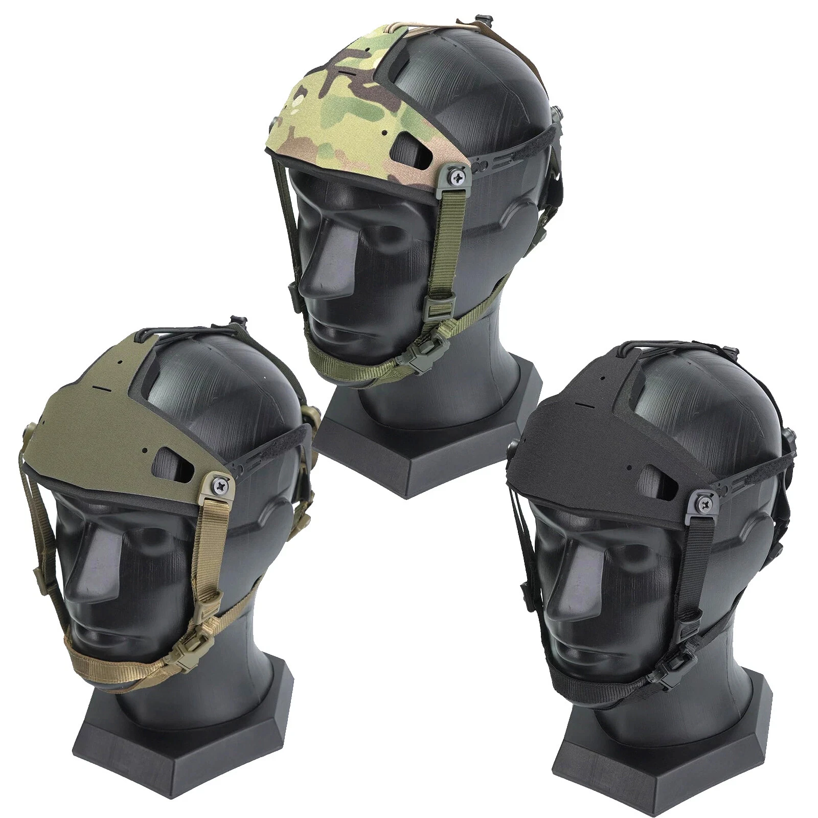 Tactical NVG Head Strap Frame Head Mounted NVG Platform Lightweight NVG Bracket Holder
Tactical NVG Head Strap Frame Head Mounted NVG Platform Lightweight NVG Bracket Holder