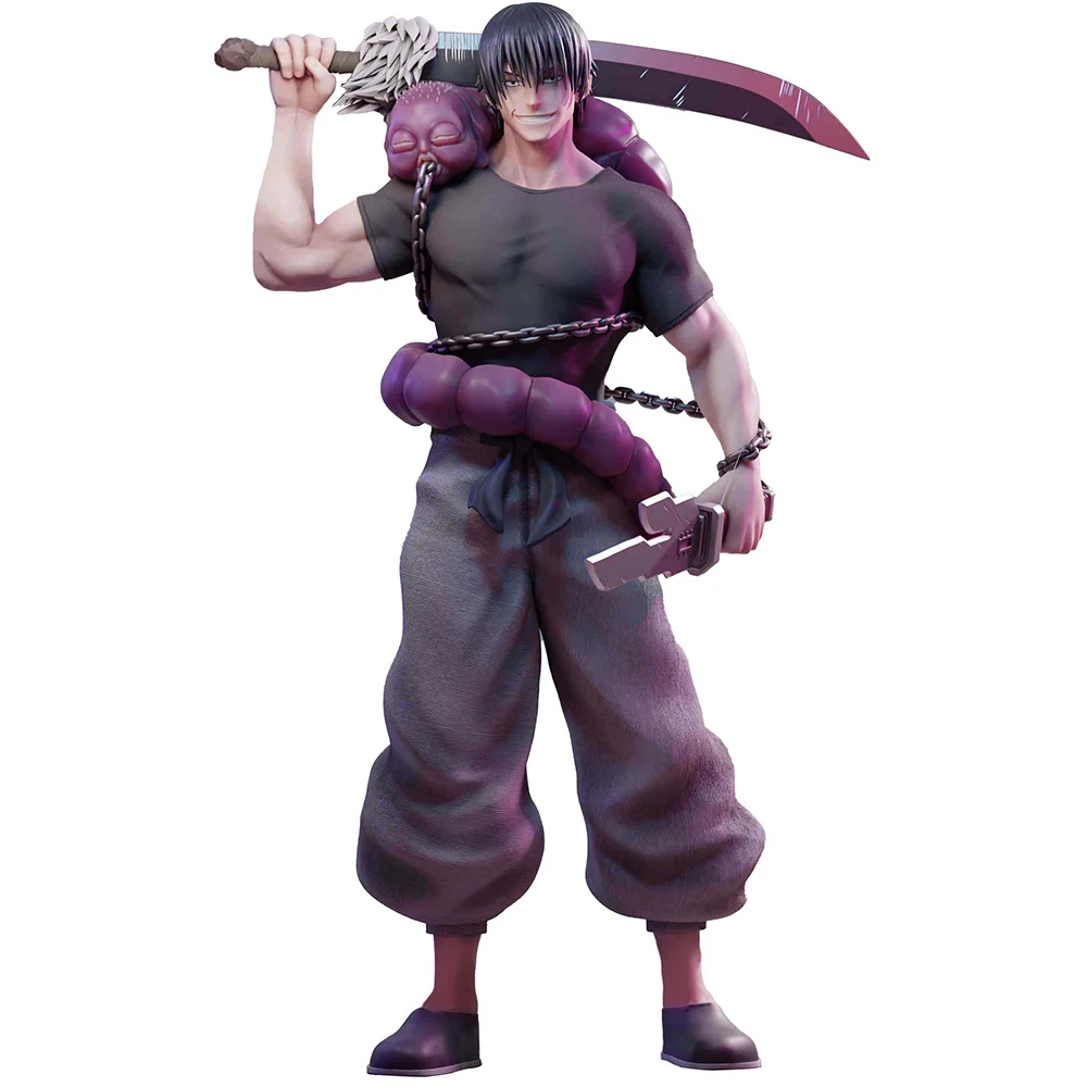 Anime JJK Figure Fushiguro Toji Action Figure Statue Model PVC Collectible Toy Desktop Ornament Fans Birthday Gift 22cm
Anime JJK Figure Fushiguro Toji Action Figure Statue Model PVC Collectible Toy Desktop Ornament Fans Birthday Gift 22cm