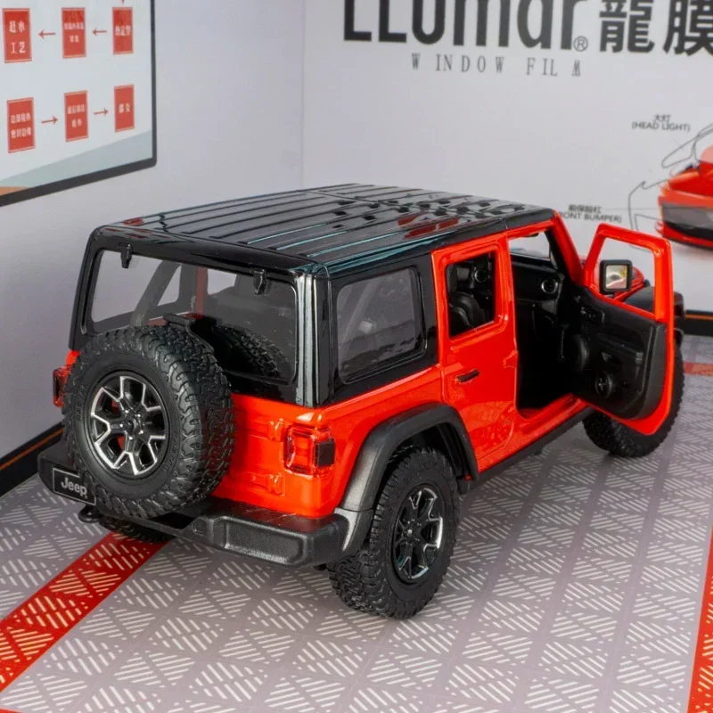 Wrangler Rubicon Alloy Car Model 1:24 Diecasts Metal Off-road Vehicles Car Model High Simulation Collection Kids Toys Gift
Wrangler Rubicon Alloy Car Model 1:24 Diecasts Metal Off-road Vehicles Car Model High Simulation Collection Kids Toys Gift
