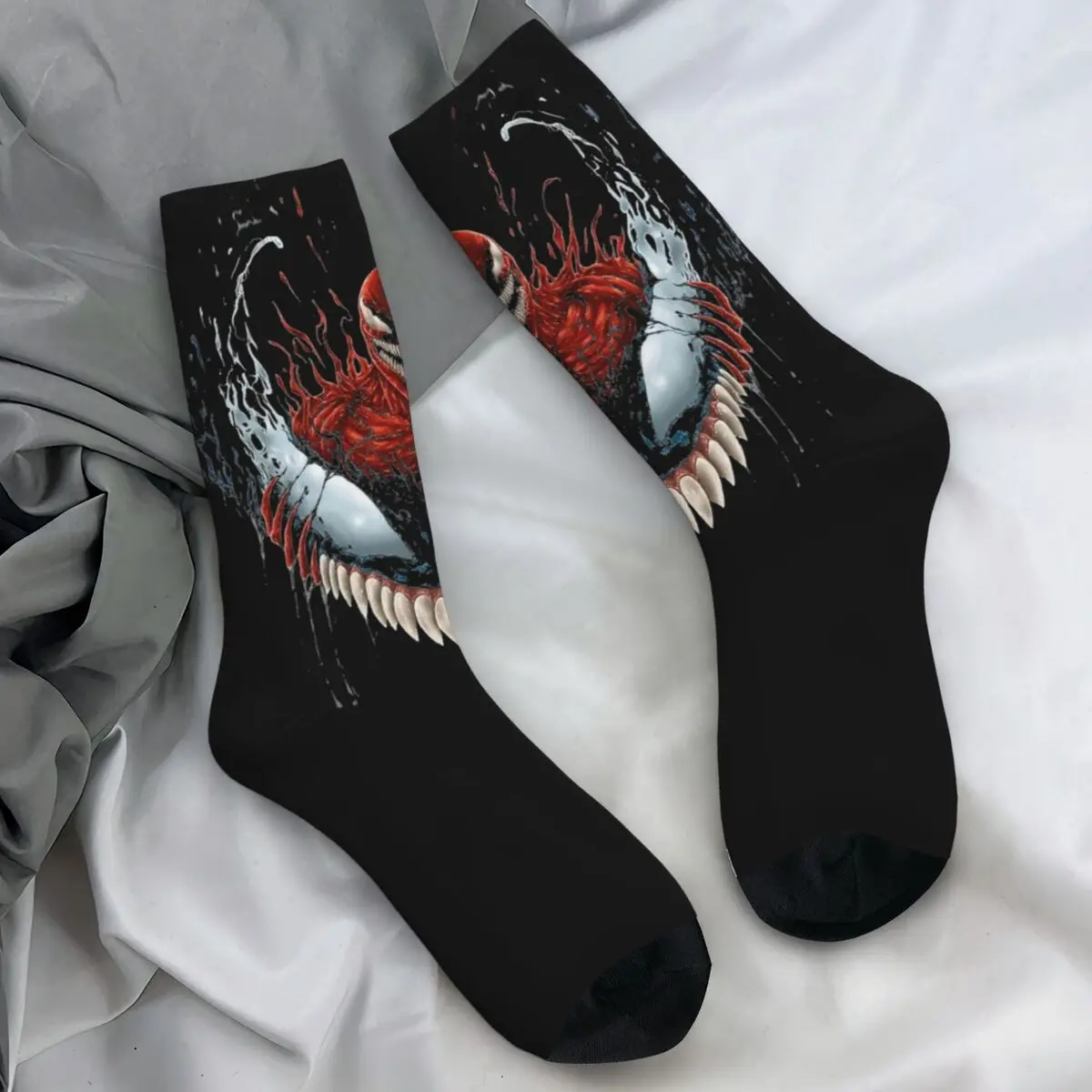 Venom Cool Superhero Socks Funny Stockings Autumn Anti Slip Men's Socks Medium Soft Graphic Cycling Socks
Venom Cool Superhero Socks Funny Stockings Autumn Anti Slip Men's Socks Medium Soft Graphic Cycling Socks