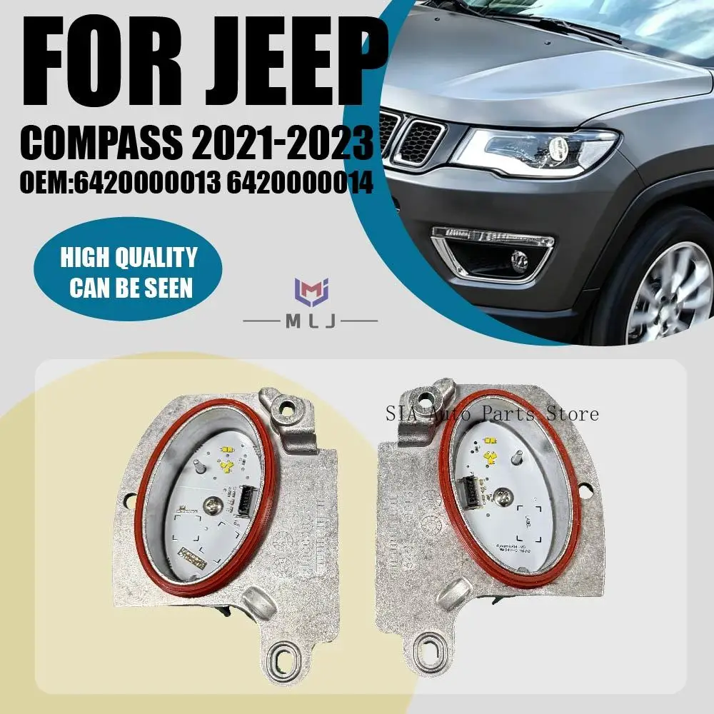 6420000013 6420000014 Daytime Running Light Headlight Module For JEEP COMPASS 2021-2024 LED Headlight DRL Module Car Accessorie
6420000013 6420000014 Daytime Running Light Headlight Module For JEEP COMPASS 2021-2024 LED Headlight DRL Module Car Accessorie
