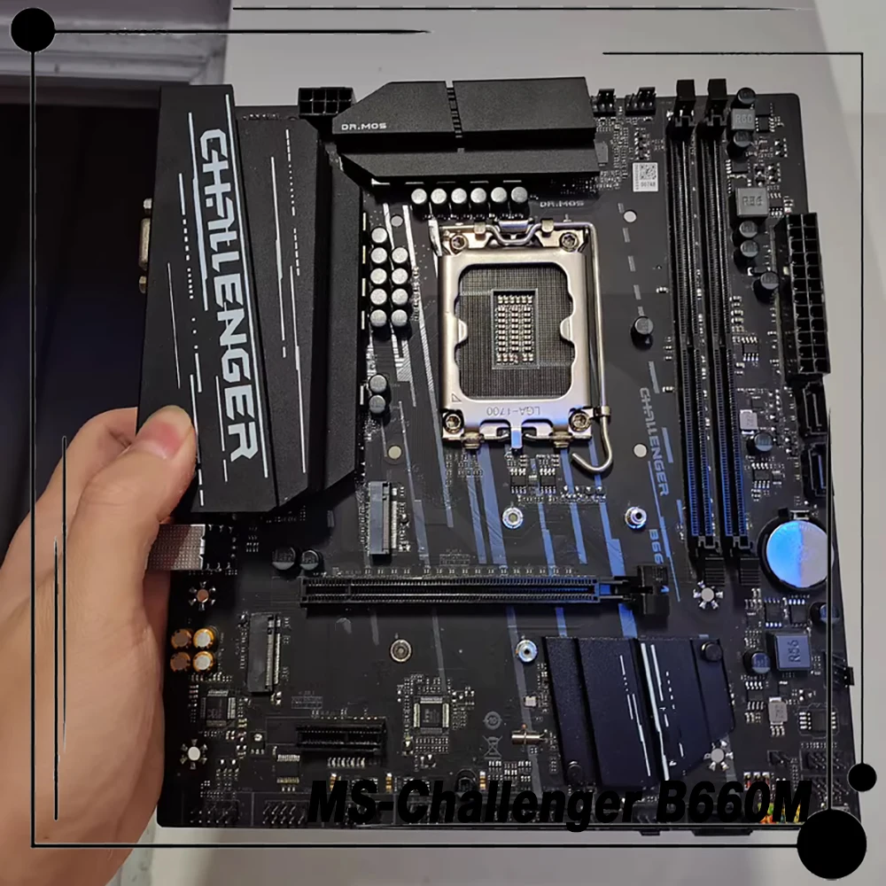 Оригинальная материнская плата для настольного компьютера MAXSUN MATX B660 12-го поколения (LGA1700) MS-Challenger B660M
Оригинальная материнская плата для настольного компьютера MAXSUN MATX B660 12-го поколения (LGA1700) MS-Challenger B660M