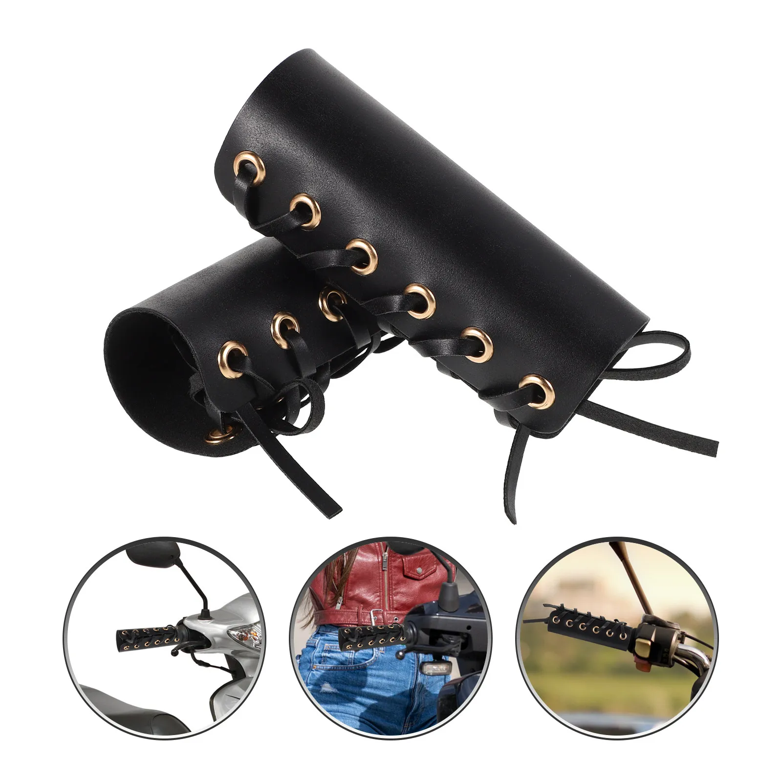 1Pair Bicycle Handlebar Grips PU Material Ergonomic Adjustable Grip Sleeves for E-Bike Motorcycle Mountain Bike Scooter
1Pair Bicycle Handlebar Grips PU Material Ergonomic Adjustable Grip Sleeves for E-Bike Motorcycle Mountain Bike Scooter