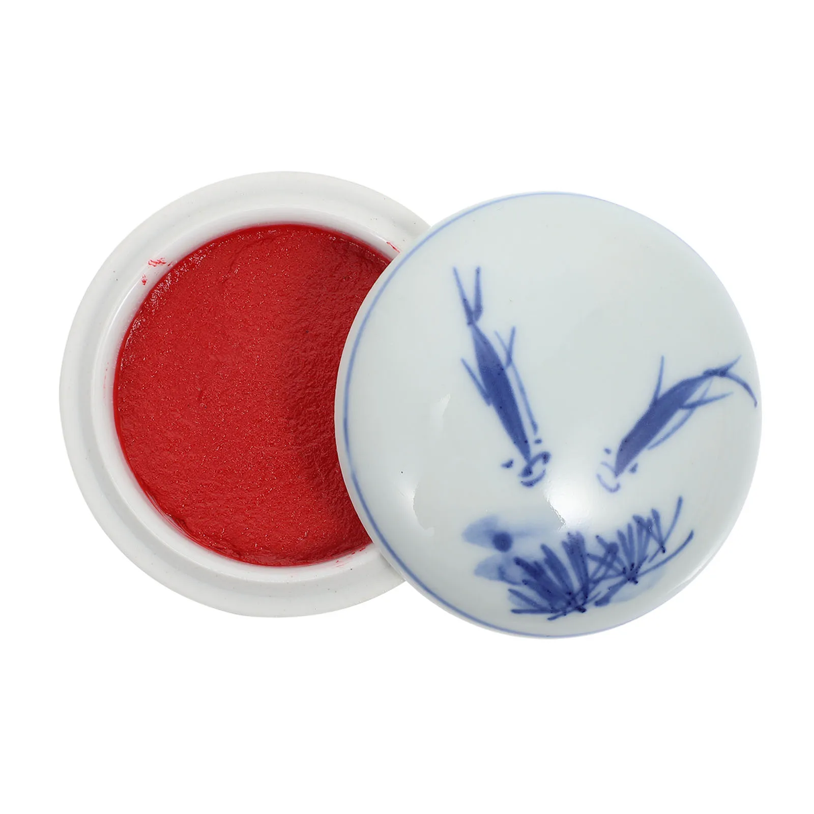 1Pcs Red Calligraphy Ink Pad Premium Durable Ceramic Case Multi Functional DIY Stamp Ink Paste for Paper Fabric Wood 
1Pcs Red Calligraphy Ink Pad Premium Durable Ceramic Case Multi Functional DIY Stamp Ink Paste for Paper Fabric Wood