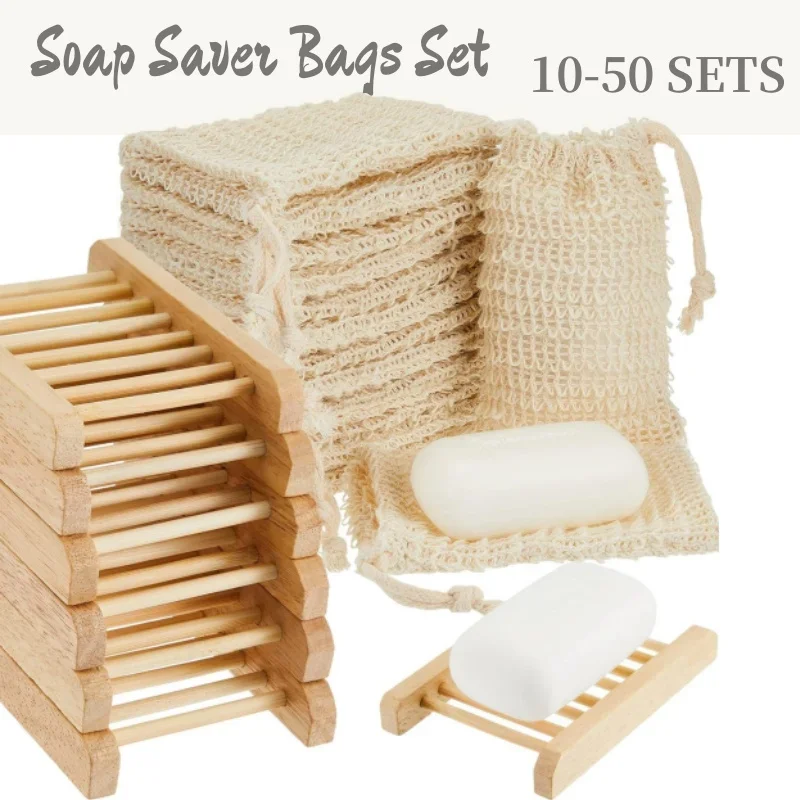 10-50PCS Soap Bags Wood Soap Dish Tray Hand Craft Soap Holder Bath Gifts Bar Soap Pouch Birthday Christmas Gift Soap Supplies
10-50PCS Soap Bags Wood Soap Dish Tray Hand Craft Soap Holder Bath Gifts Bar Soap Pouch Birthday Christmas Gift Soap Supplies