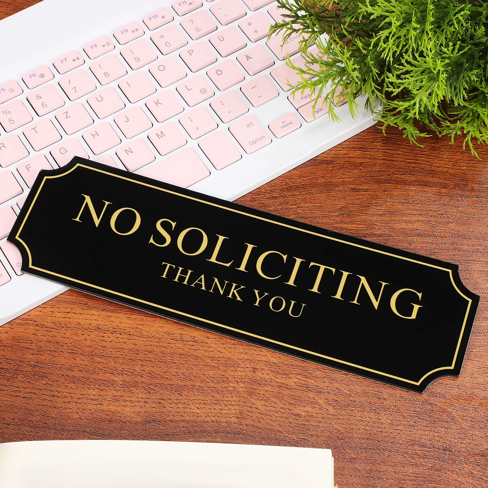 No Soliciting for House High Adhesion Clear Visibility Sturdy Acrylic Door Window Wall No Solicitation Sign Decor
No Soliciting for House High Adhesion Clear Visibility Sturdy Acrylic Door Window Wall No Solicitation Sign Decor