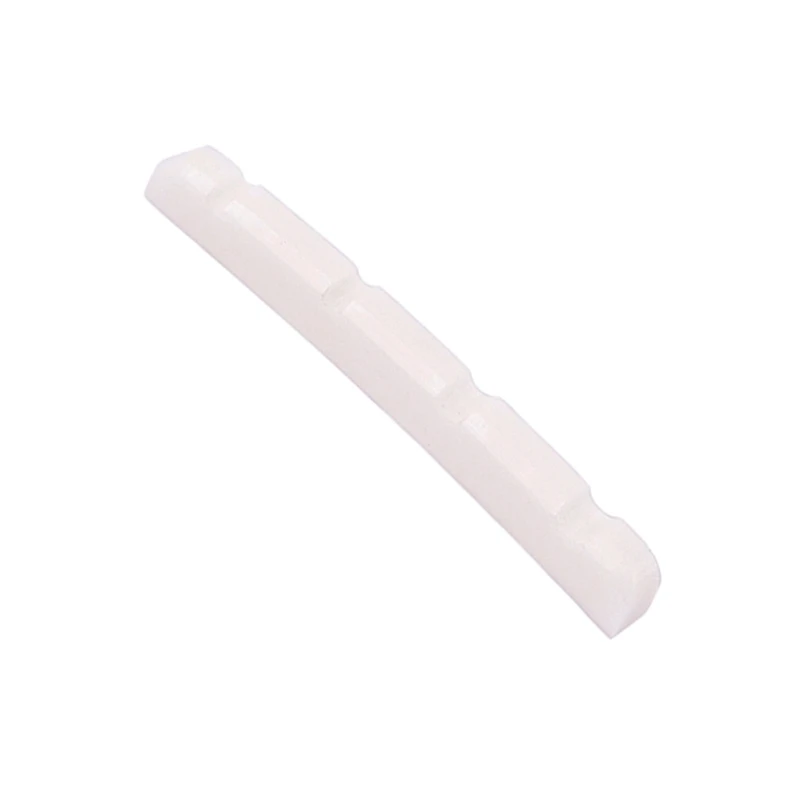 Electric Bass Pre-Slotted Bone Nut Replacement 4 String Bass Guitar Top Nut Saddles Music Instrument Parts Easy Install
Electric Bass Pre-Slotted Bone Nut Replacement 4 String Bass Guitar Top Nut Saddles Music Instrument Parts Easy Install