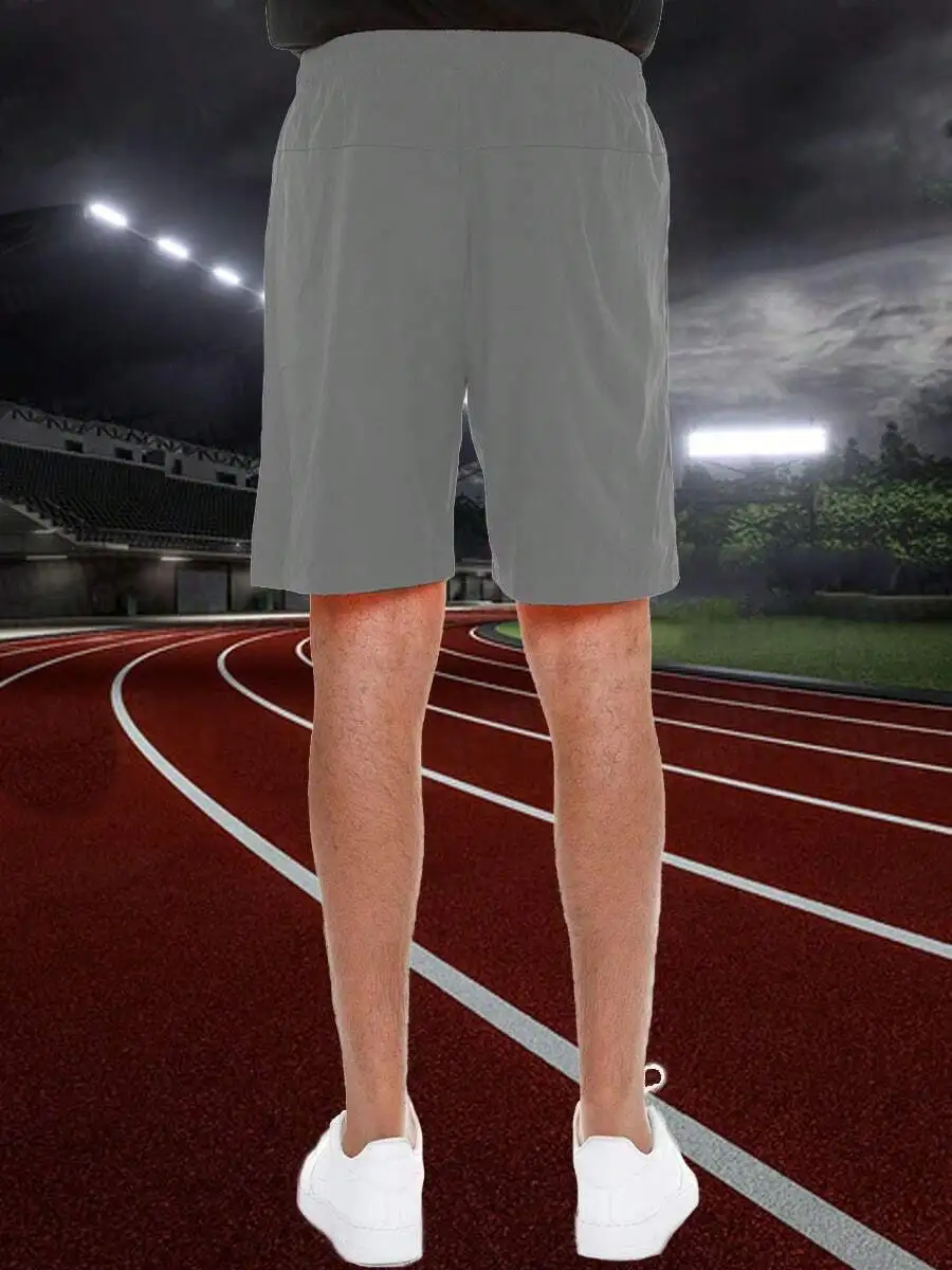 Mens Active Running Shorts With Reflective Zipper Pockets Mesh Lining For Sports Gym Fitness
Mens Active Running Shorts With Reflective Zipper Pockets Mesh Lining For Sports Gym Fitness