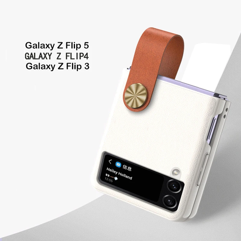 Чехол для Samsung Galaxy Z Flip 5 Z Flip 4 Z Flip 3, простой кожаный многофункциональный чехол с ремешком на руку, Жесткий Чехол
Чехол для Samsung Galaxy Z Flip 5 Z Flip 4 Z Flip 3, простой кожаный многофункциональный чехол с ремешком на руку, Жесткий Чехол