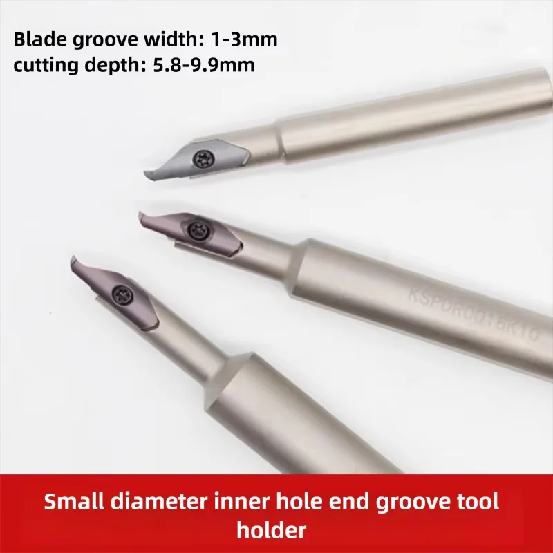 KSPDR Small Inner Hole End Face Grooving Cutter Bar SPDR100 150 200 KSPDR0012 16 Tungsten carbide insert holder Cutter CNC Lathe
KSPDR Small Inner Hole End Face Grooving Cutter Bar SPDR100 150 200 KSPDR0012 16 Tungsten carbide insert holder Cutter CNC Lathe