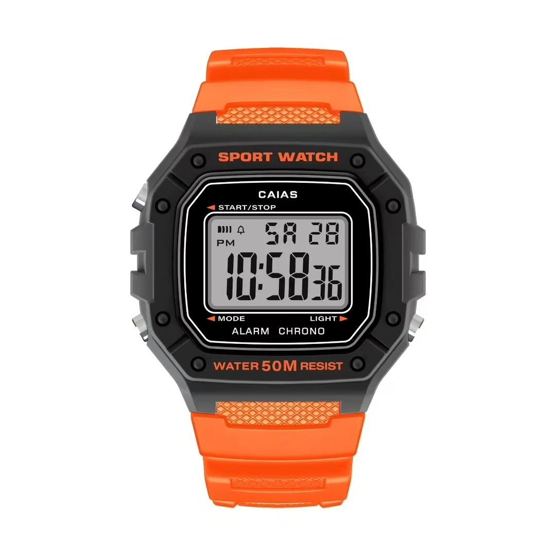 G-SHOSU Watch 2100: Unisex Digital Sports Watch with LED Dual Display, Full Features, Square Dial, and a Sporty Casual Style
G-SHOSU Watch 2100: Unisex Digital Sports Watch with LED Dual Display, Full Features, Square Dial, and a Sporty Casual Style