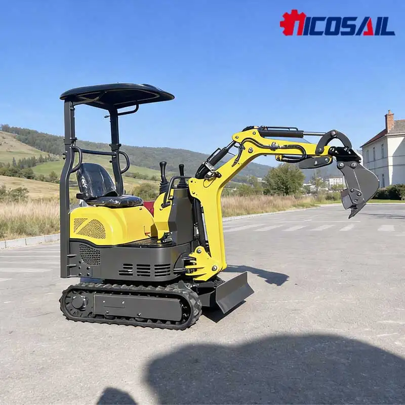 Low Noise Home 1t Mini Crawler Excavator – Compact Size for Indoor Renovation, Basement Excavation & Backyard Projects
Low Noise Home 1t Mini Crawler Excavator – Compact Size for Indoor Renovation, Basement Excavation & Backyard Projects